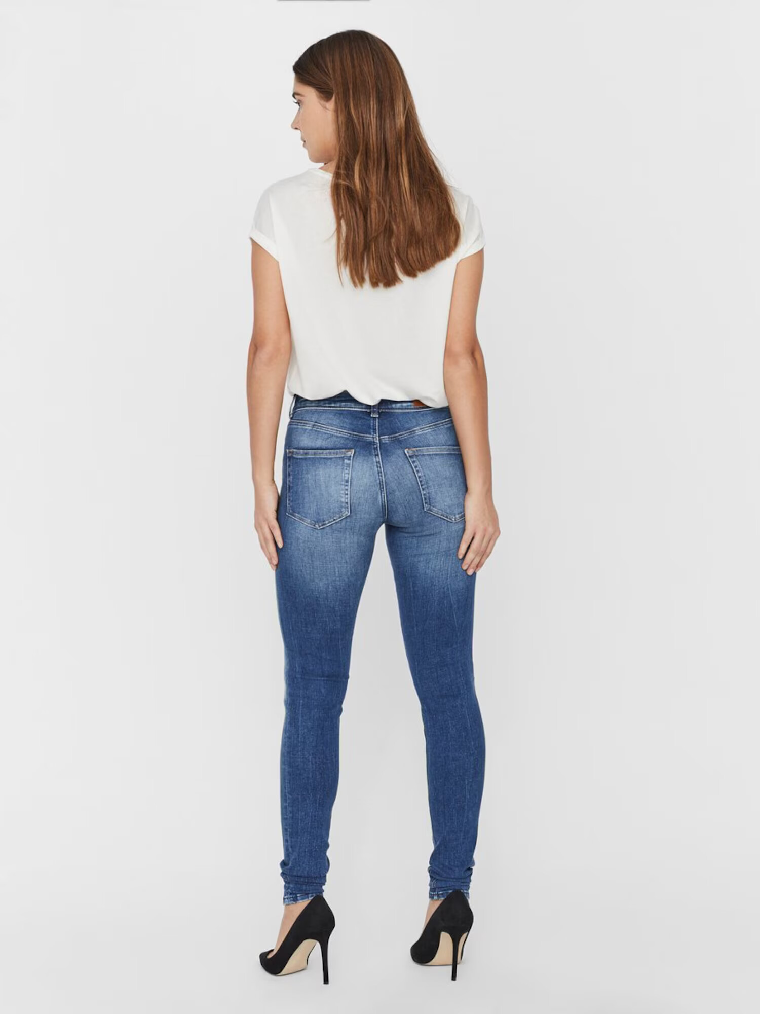 VERO MODA Jeans 'Lux' albastru denim - Pled.ro