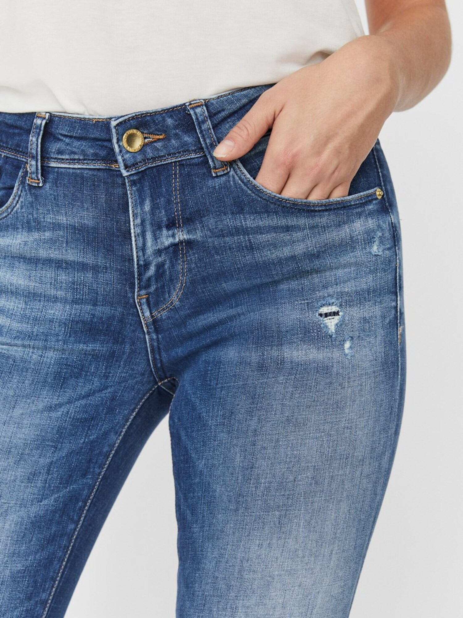 VERO MODA Jeans 'Lux' albastru denim - Pled.ro