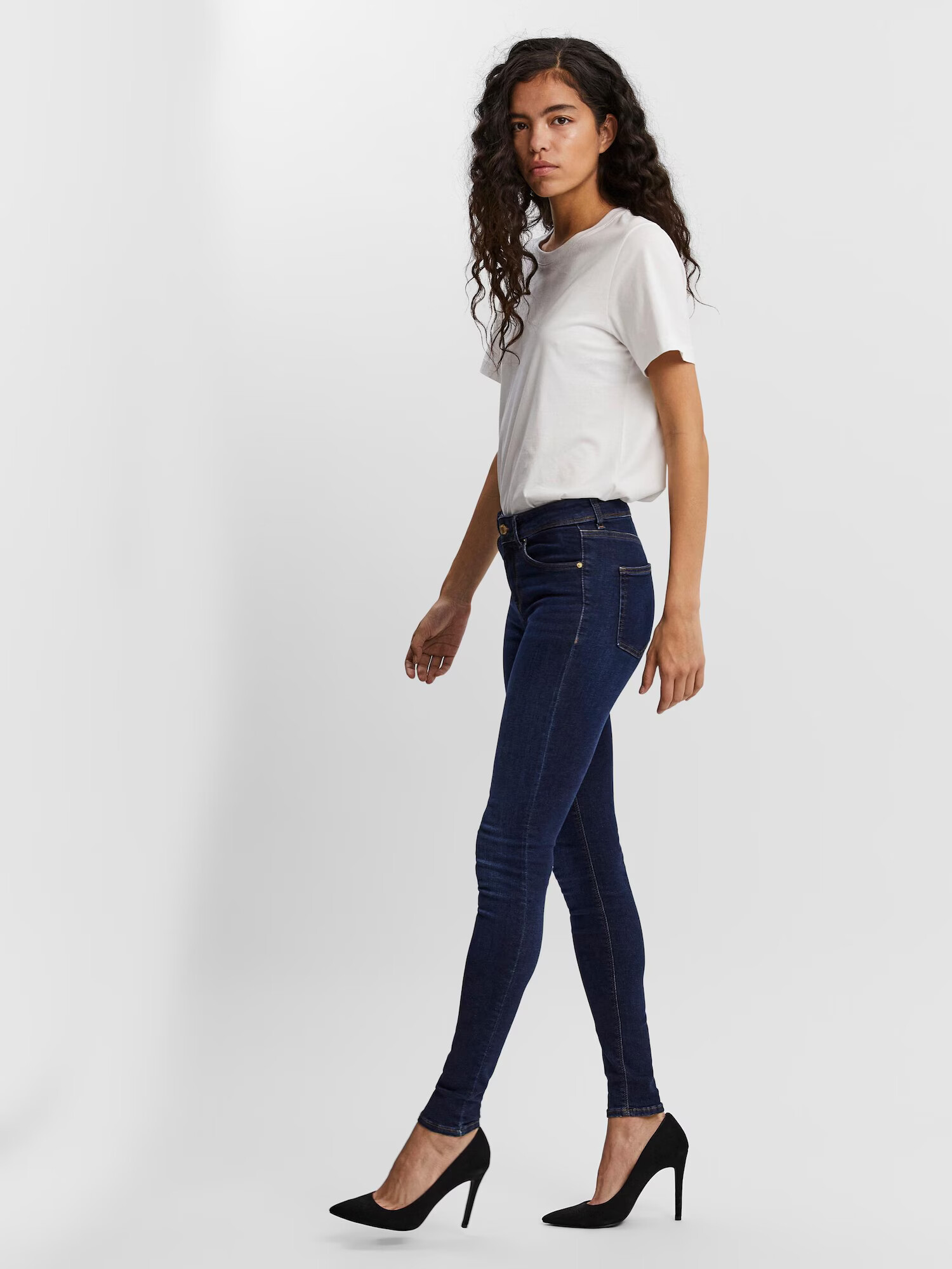 VERO MODA Jeans 'Lux' albastru închis - Pled.ro