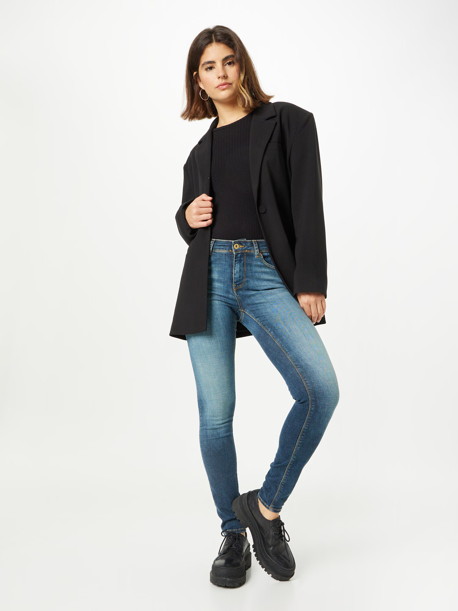 VERO MODA Jeans 'Lux' albastru închis - Pled.ro