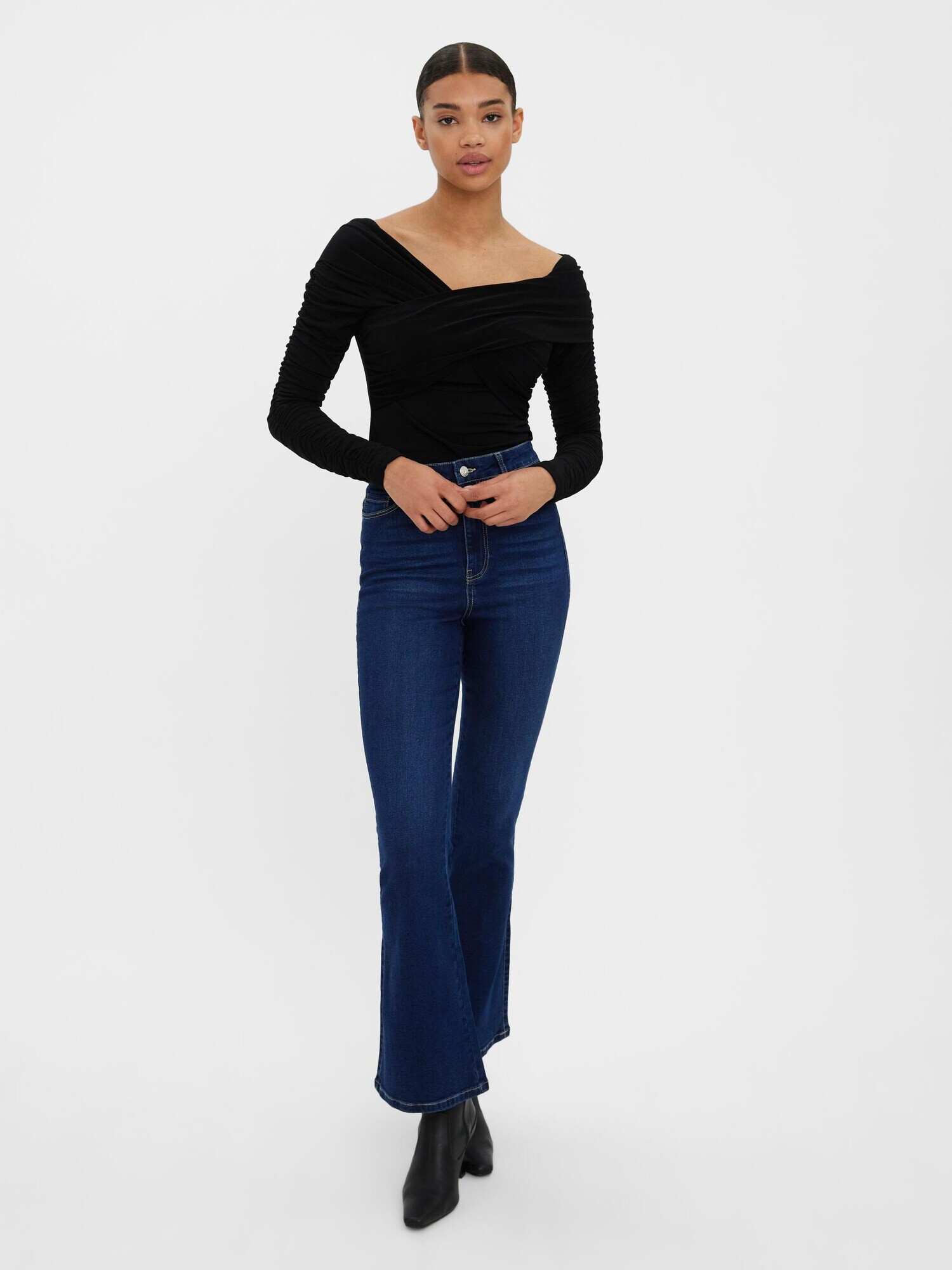 VERO MODA Jeans 'MISTY' albastru denim - Pled.ro