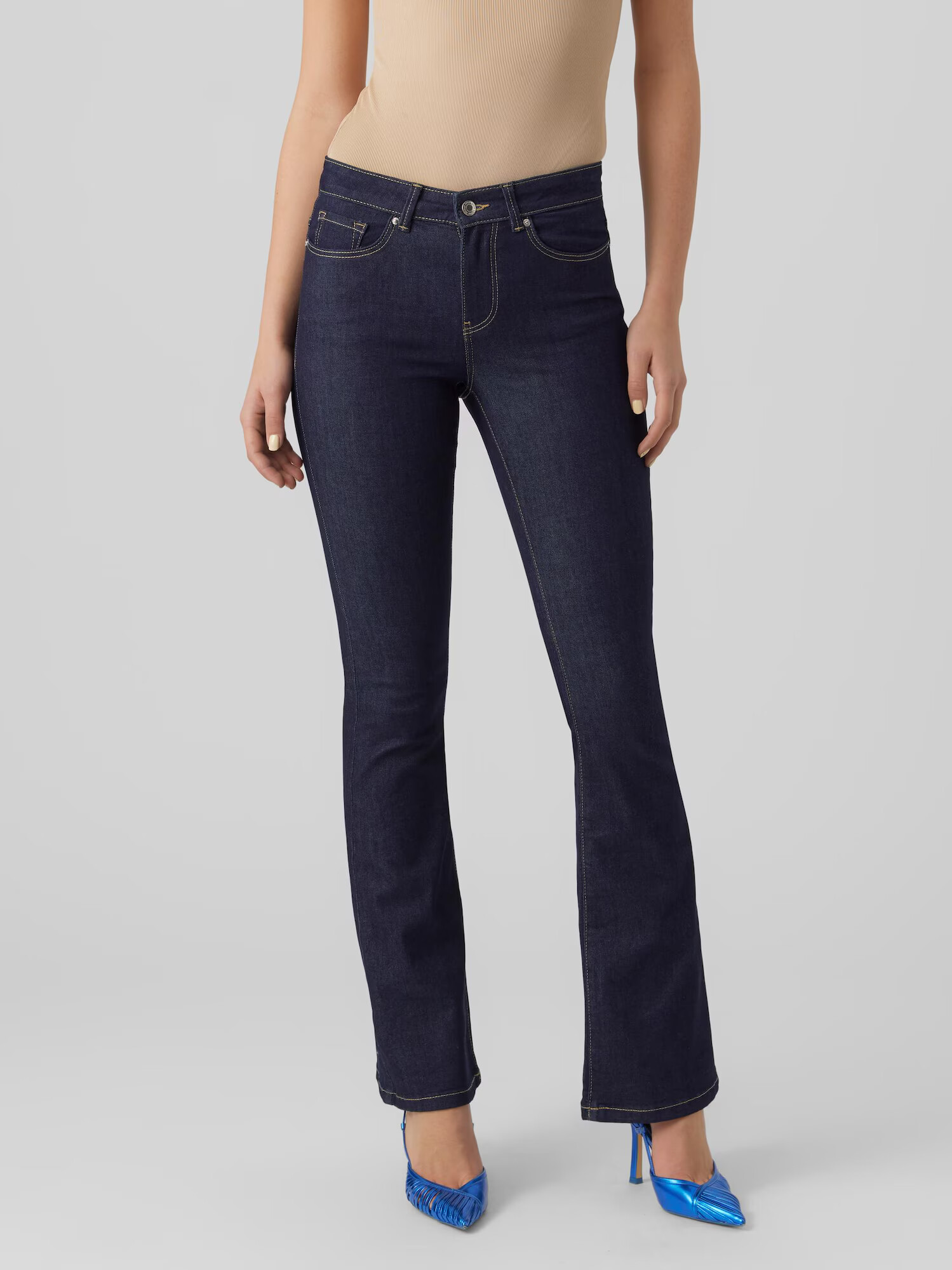 VERO MODA Jeans 'Peachy' bleumarin - Pled.ro