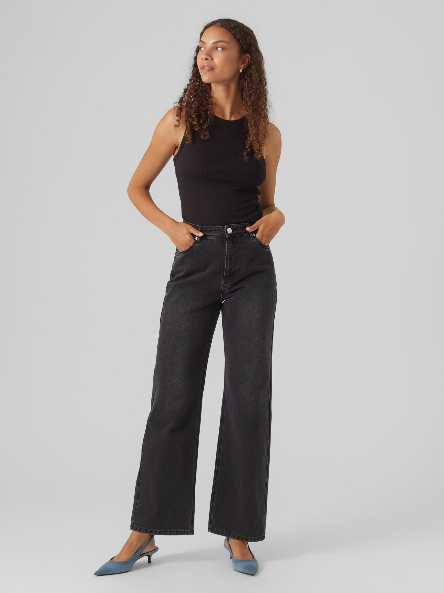 VERO MODA Jeans 'Rachel' negru denim - Pled.ro