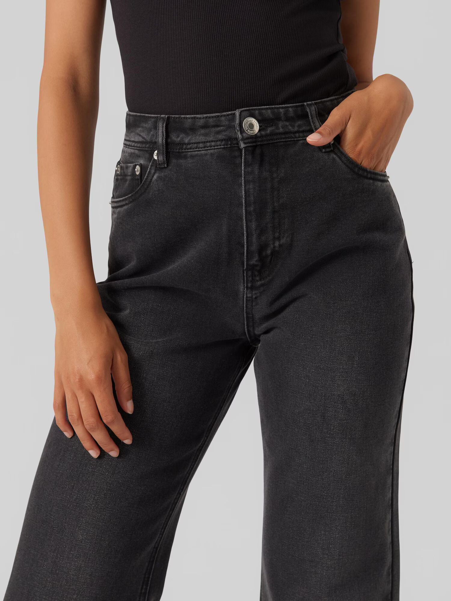 VERO MODA Jeans 'Rachel' negru denim - Pled.ro