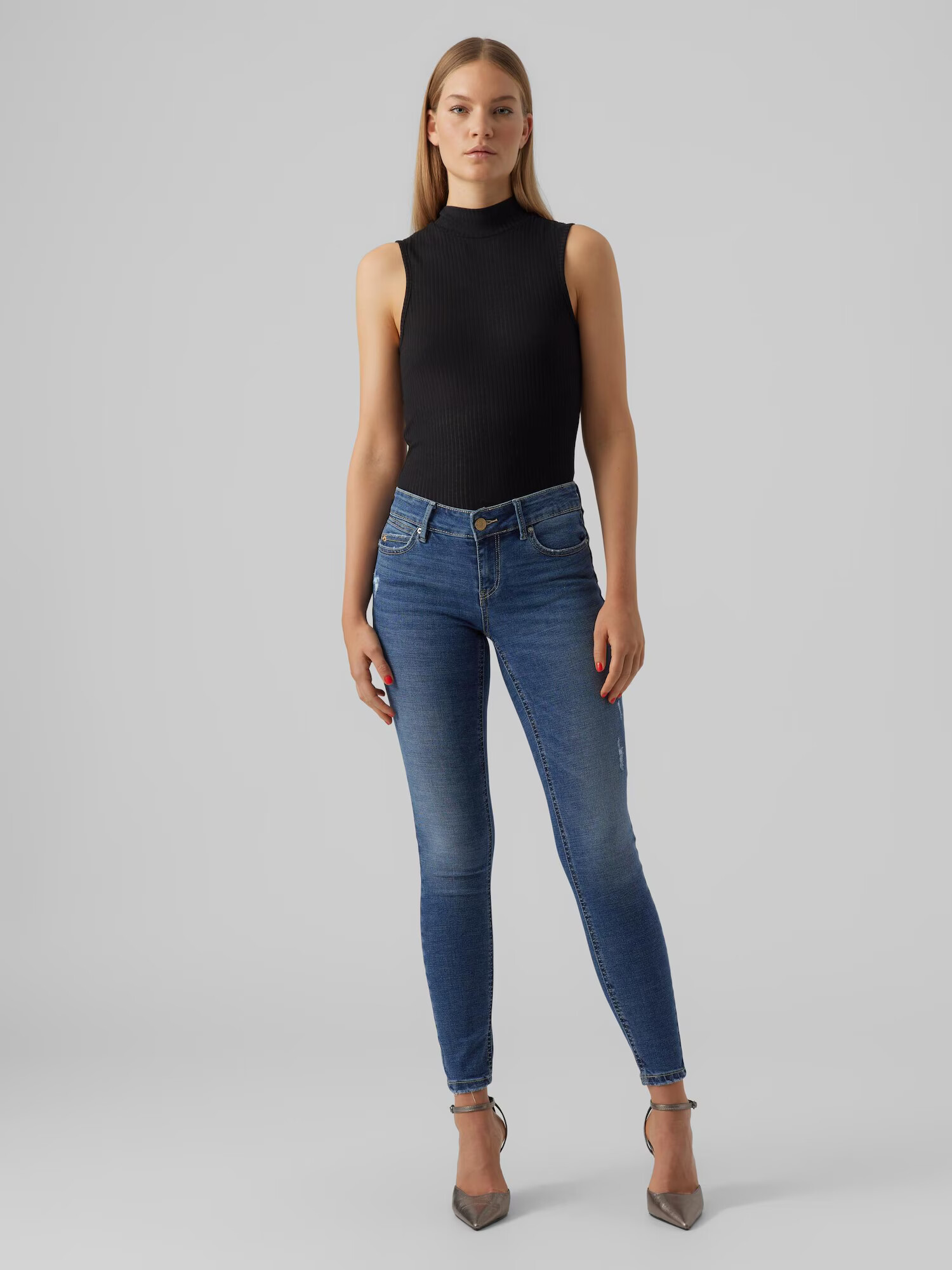 VERO MODA Jeans 'Robyn' albastru - Pled.ro