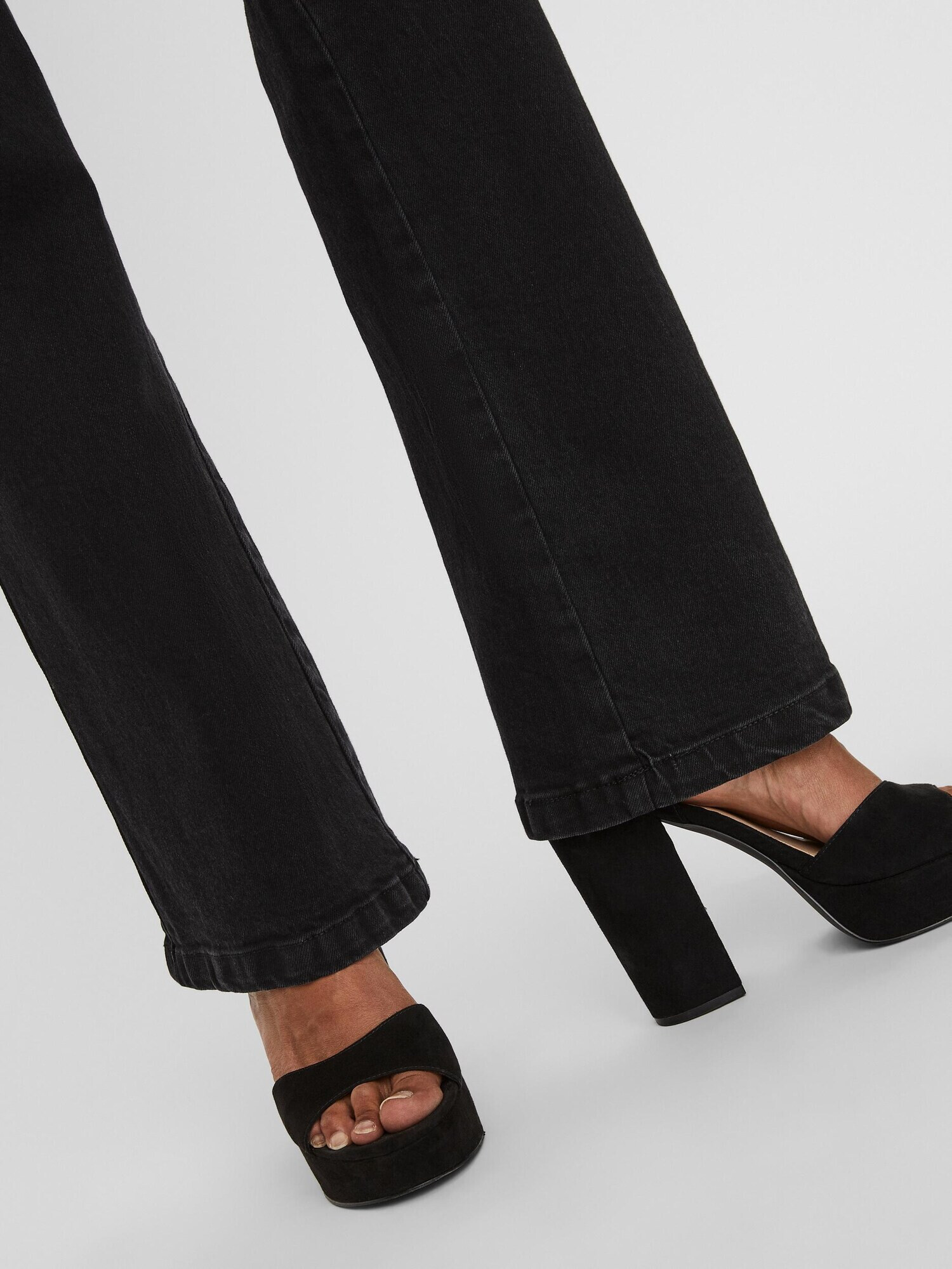 VERO MODA Jeans 'SAGA' negru denim - Pled.ro