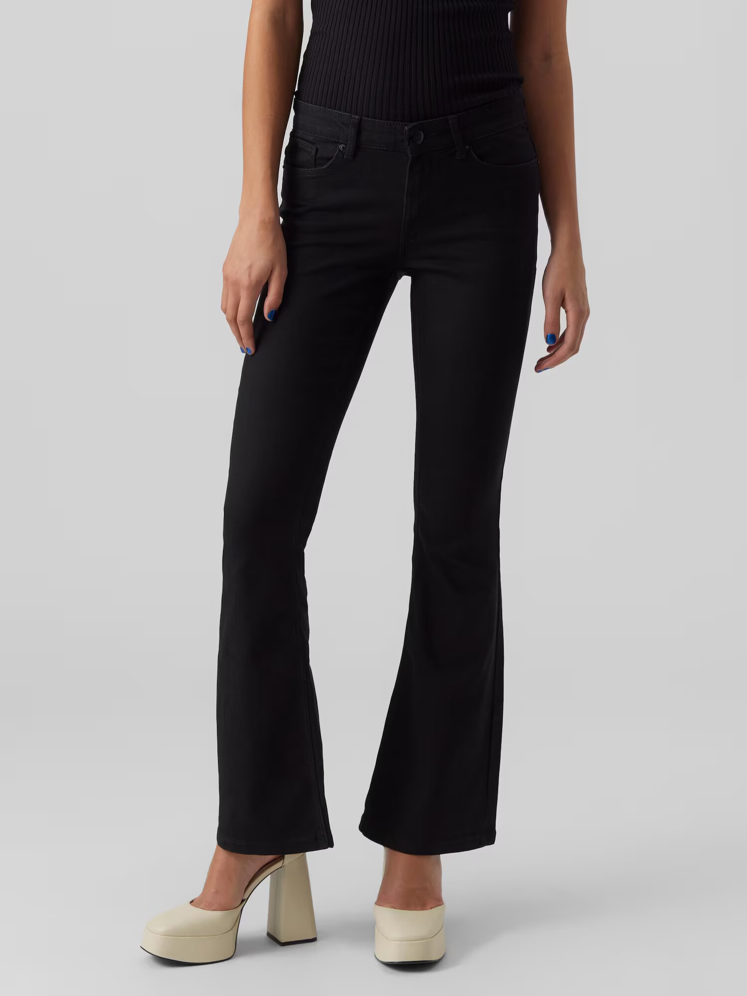 VERO MODA Jeans 'Scarlet' negru denim - Pled.ro