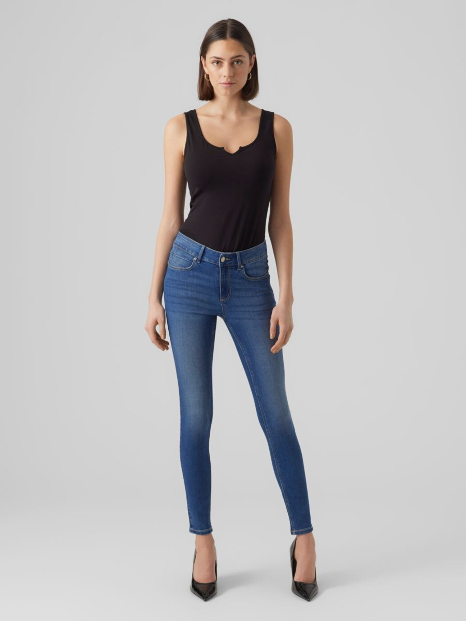 VERO MODA Jeans 'Sela' albastru - Pled.ro