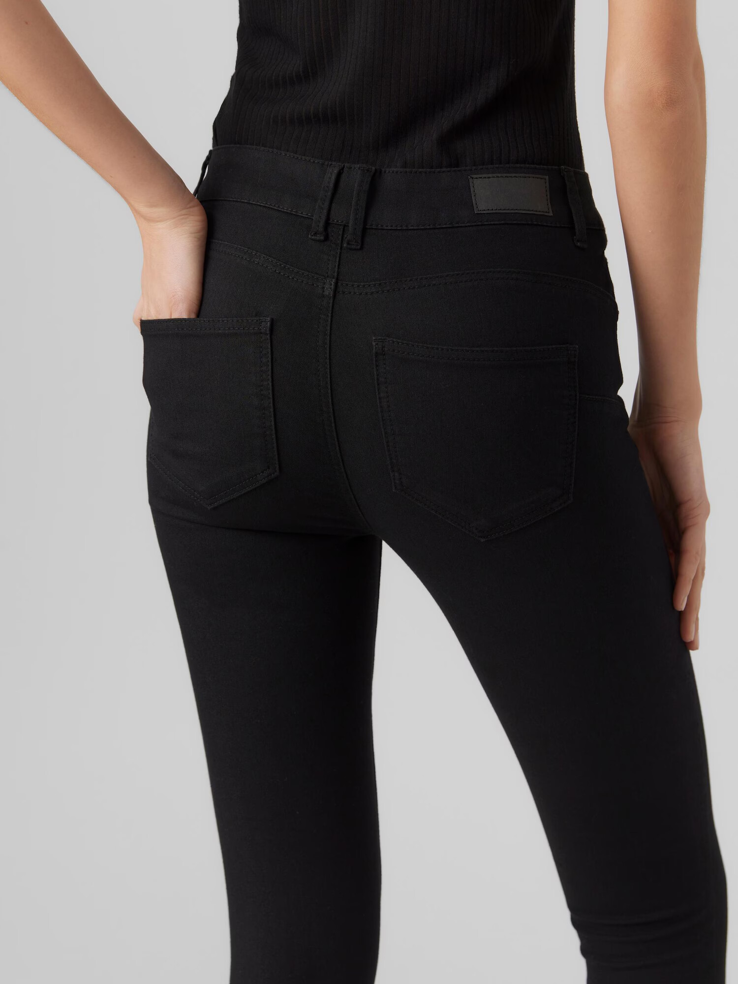 VERO MODA Jeans 'SELA' negru denim - Pled.ro