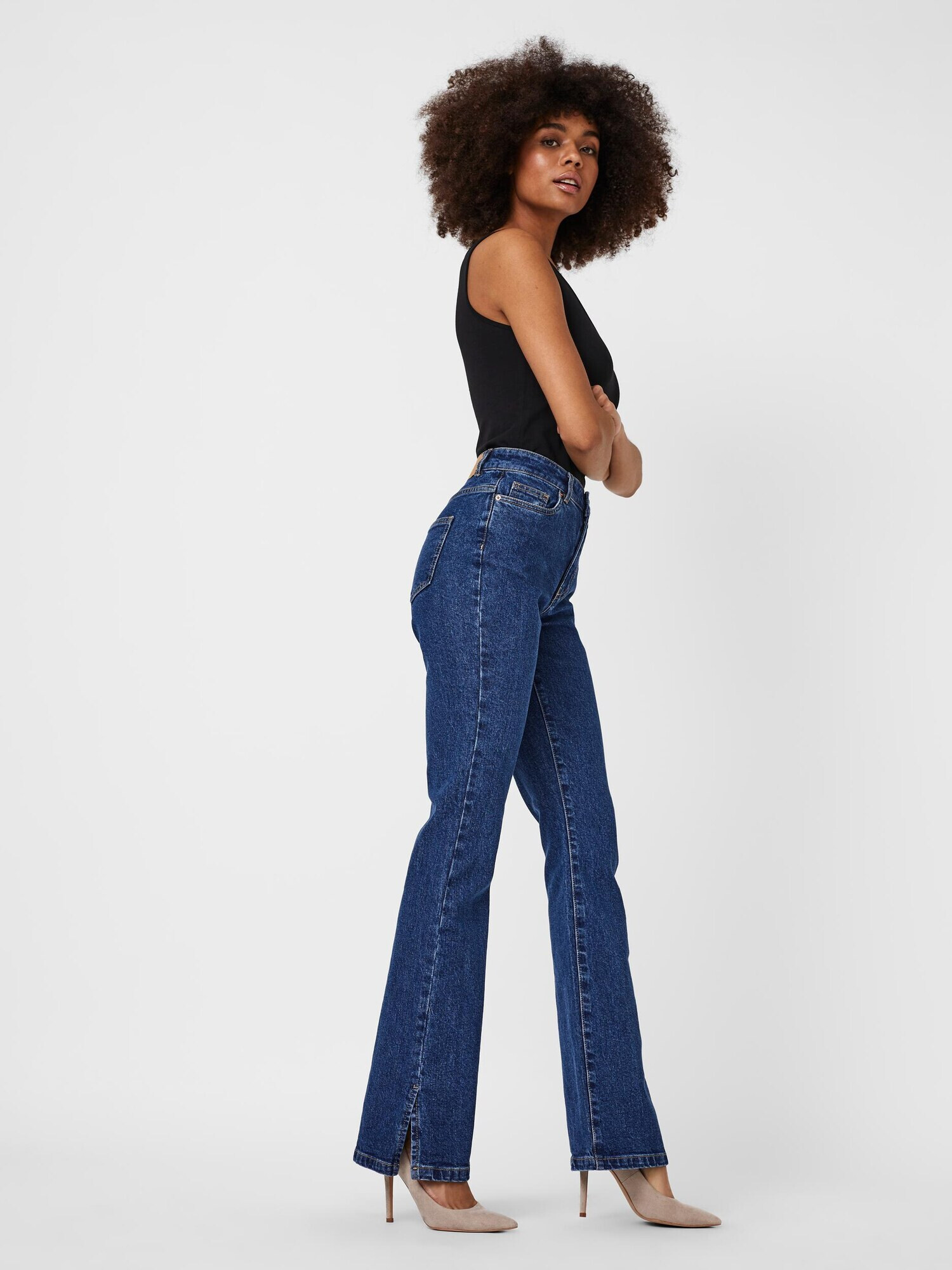 VERO MODA Jeans 'Selma' albastru denim - Pled.ro