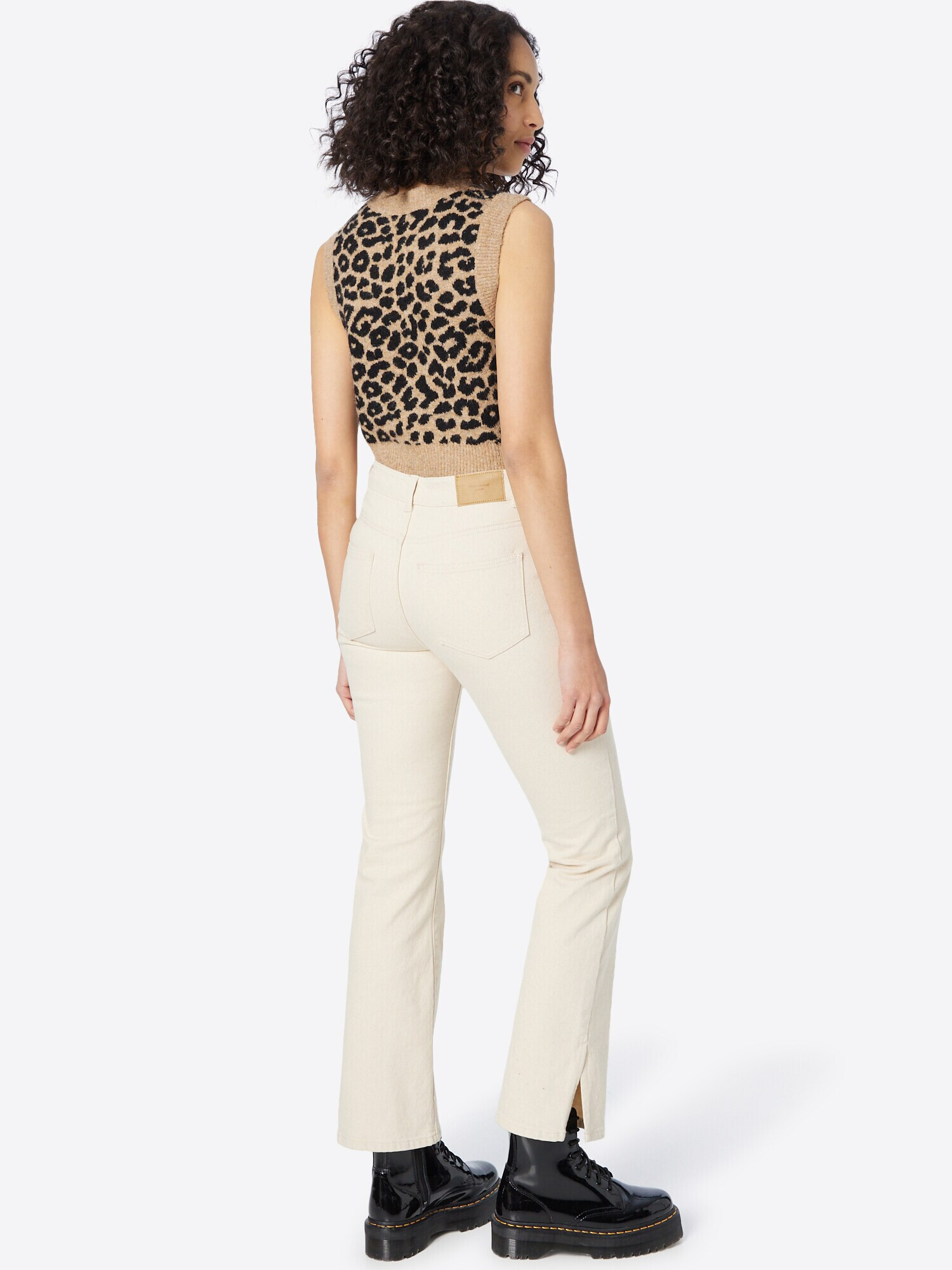 VERO MODA Jeans 'SELMA' bej - Pled.ro