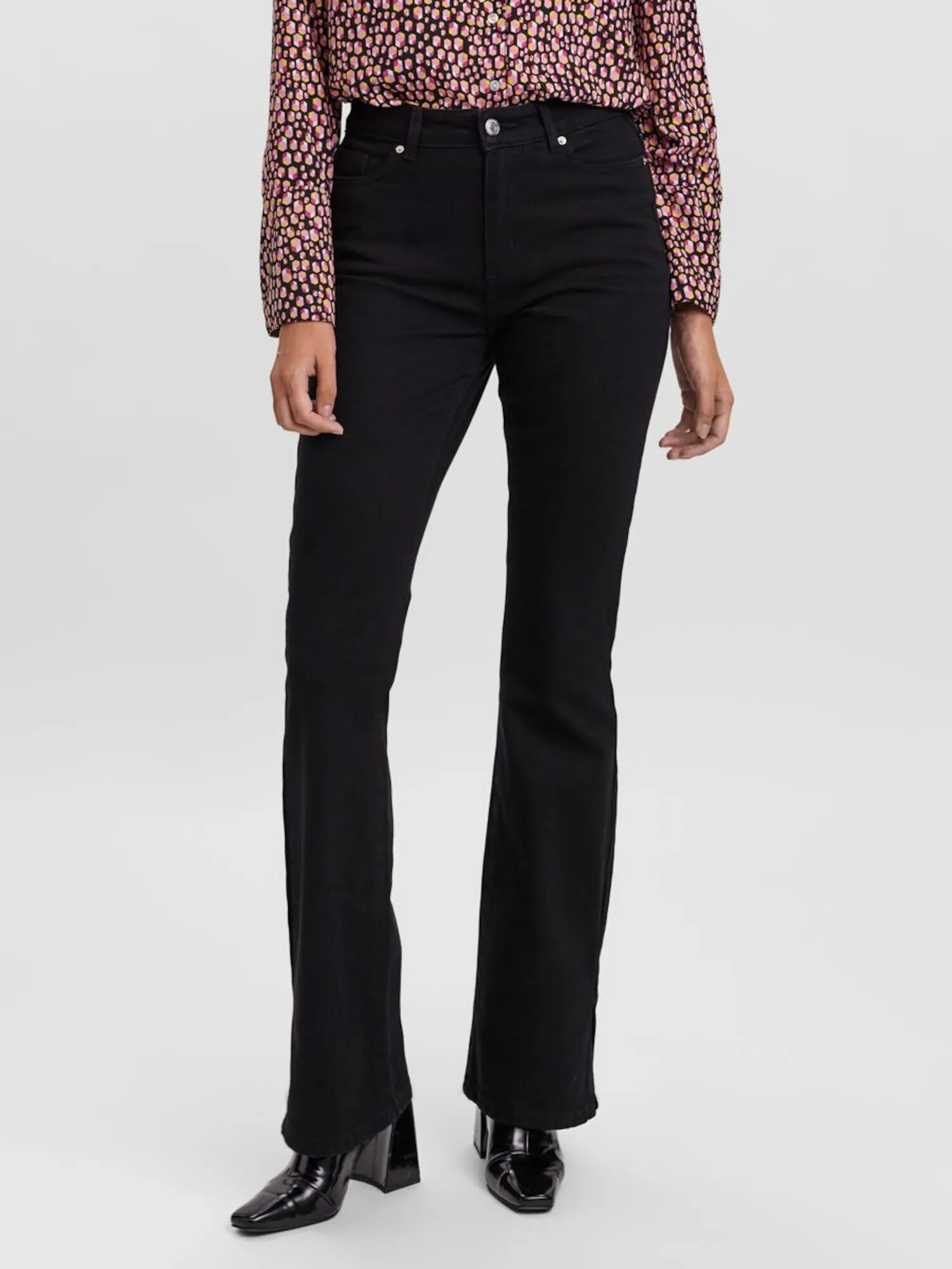 VERO MODA Jeans 'Selma' negru denim - Pled.ro