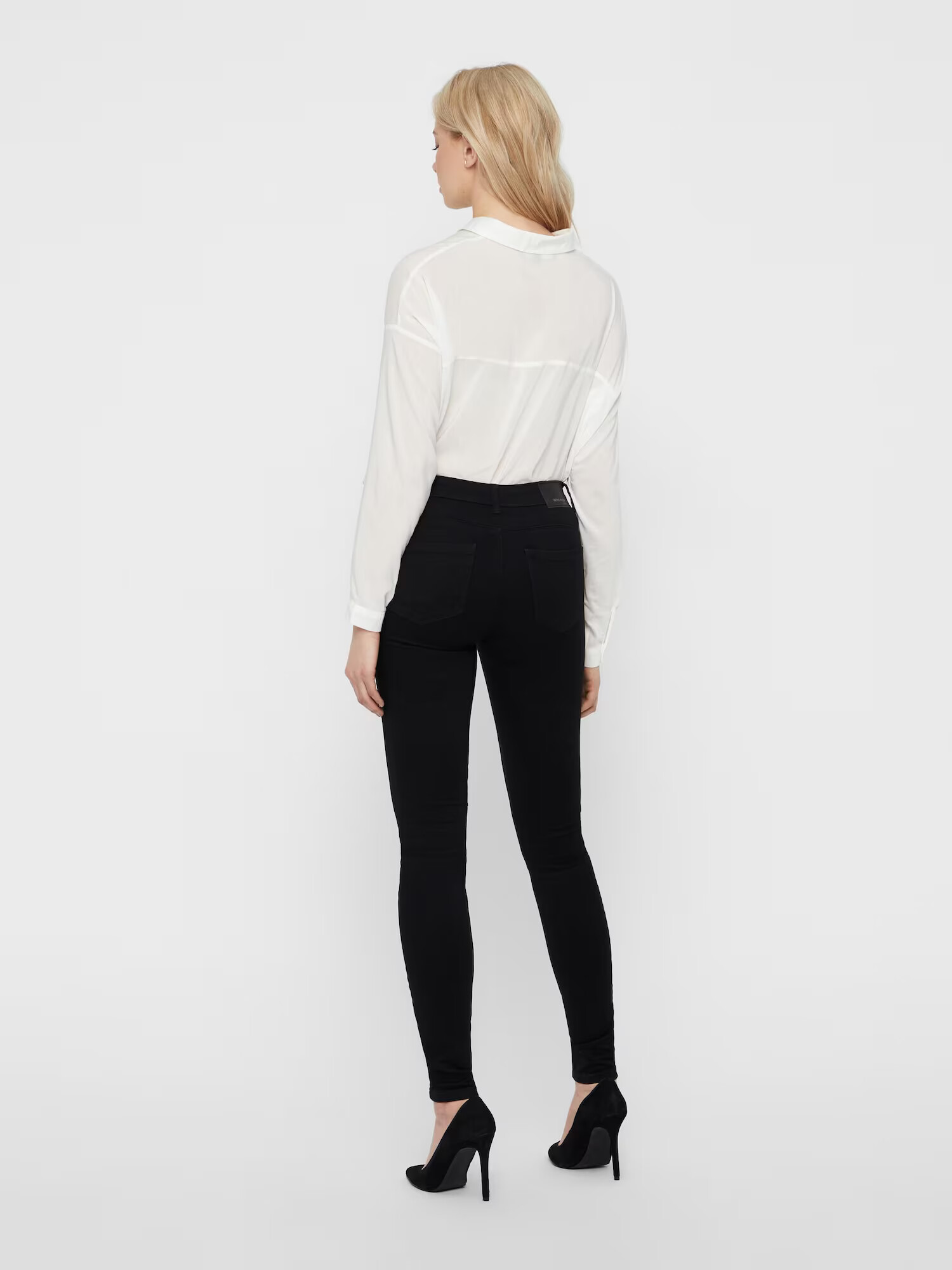 VERO MODA Jeans 'SEVEN' negru - Pled.ro