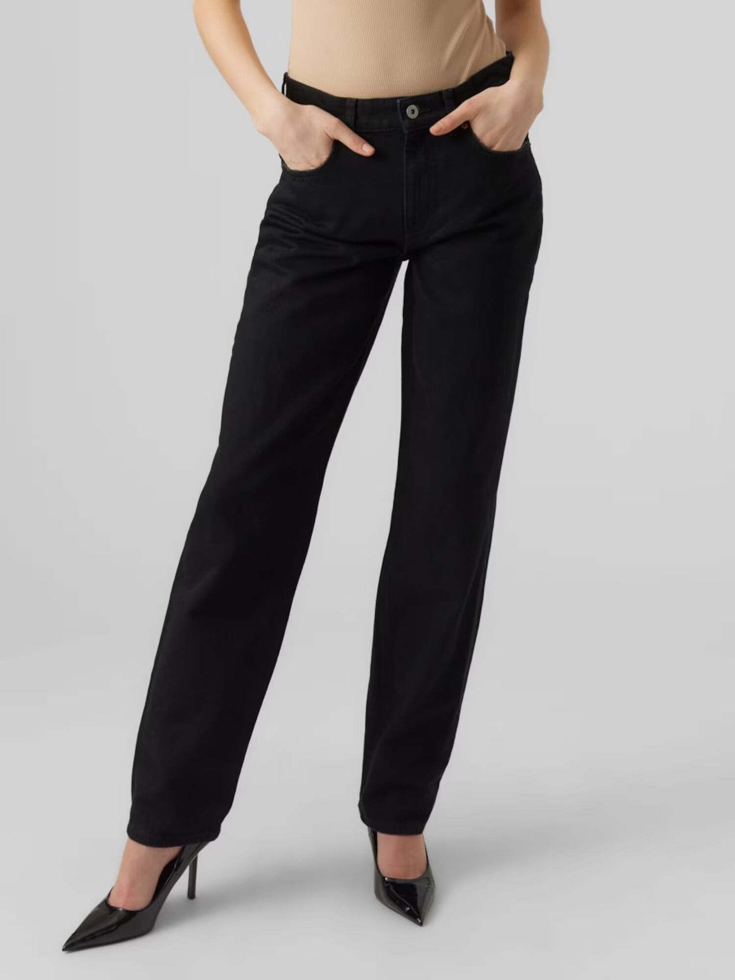 VERO MODA Jeans 'Sky' negru denim - Pled.ro