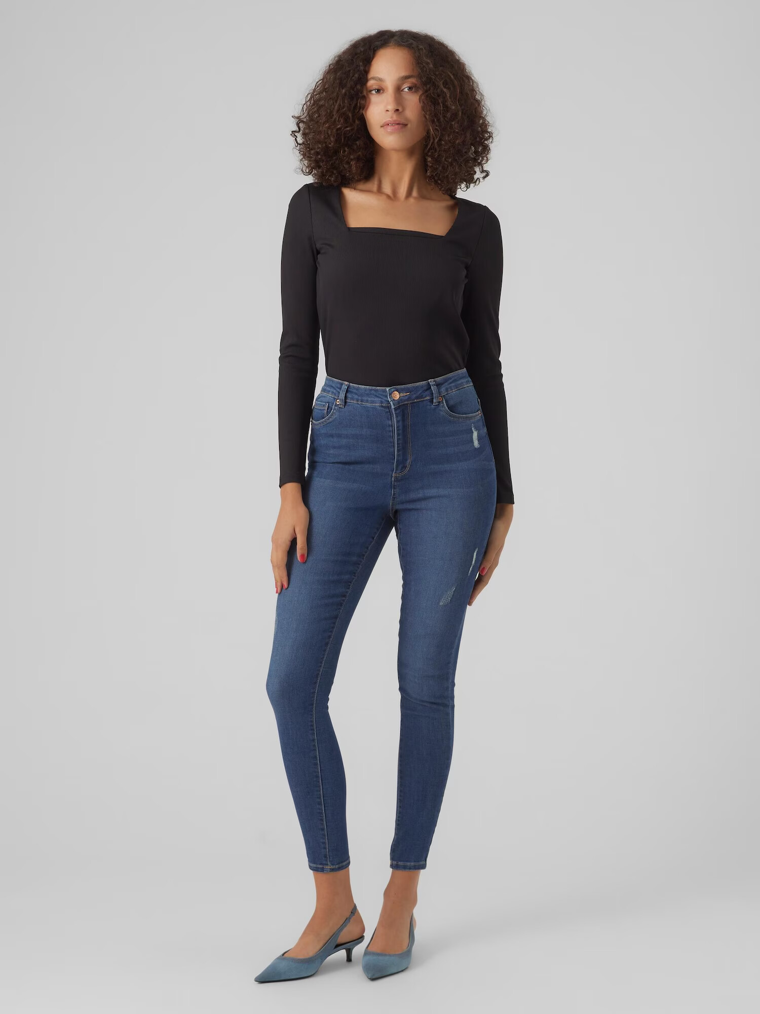 VERO MODA Jeans 'SOPHIA' albastru denim - Pled.ro