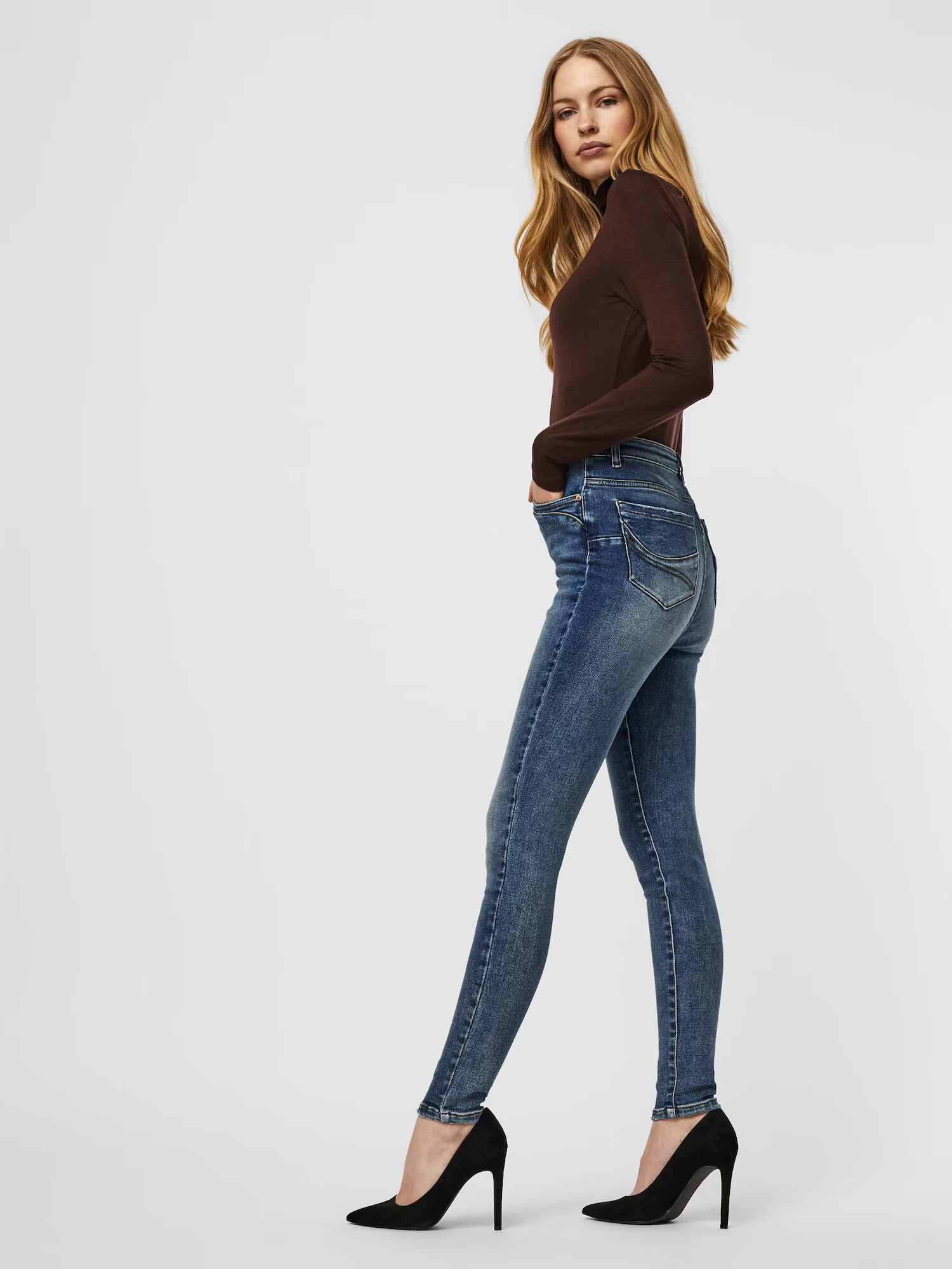 VERO MODA Jeans 'Sophia' albastru denim - Pled.ro