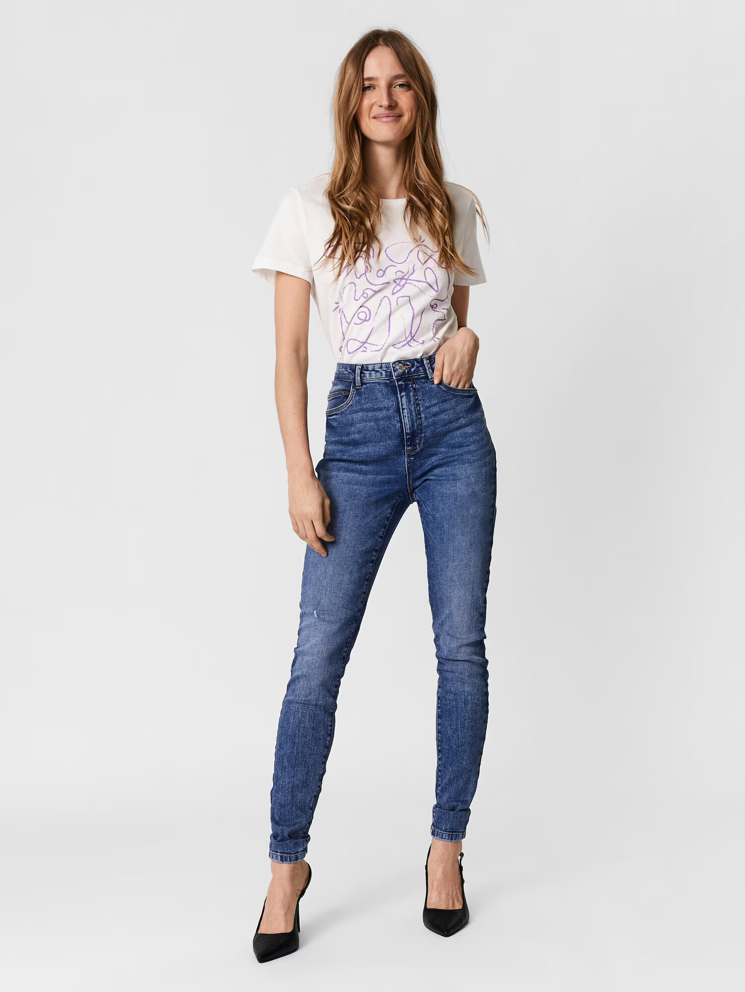 VERO MODA Jeans 'Sophia' albastru închis - Pled.ro