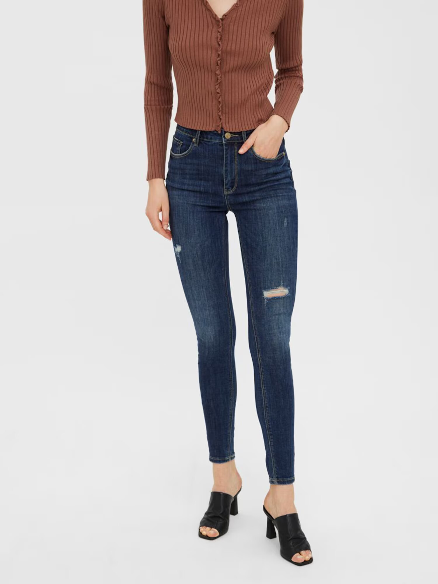 VERO MODA Jeans 'Sophia' albastru închis - Pled.ro