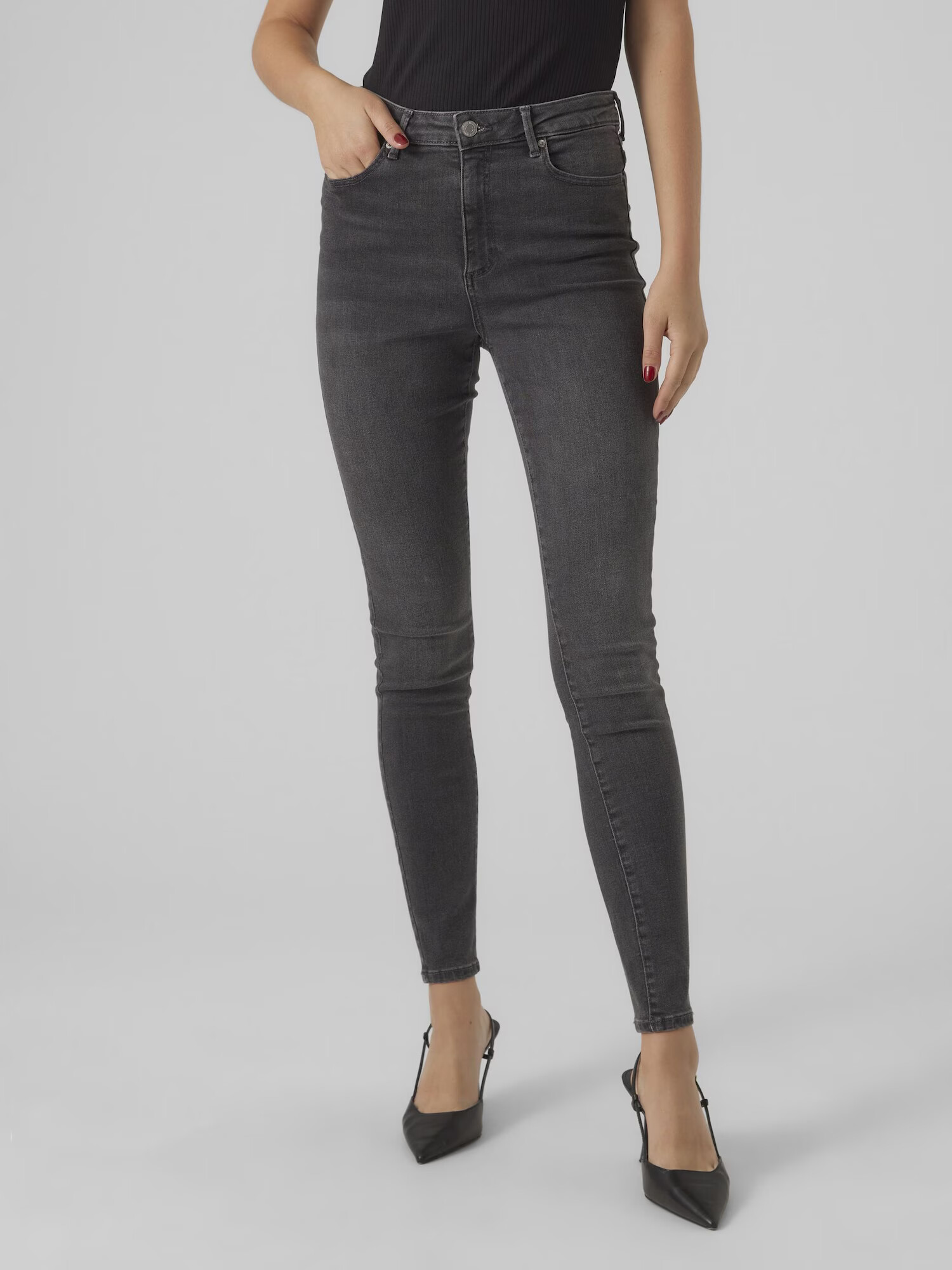 VERO MODA Jeans 'Sophia' gri denim - Pled.ro