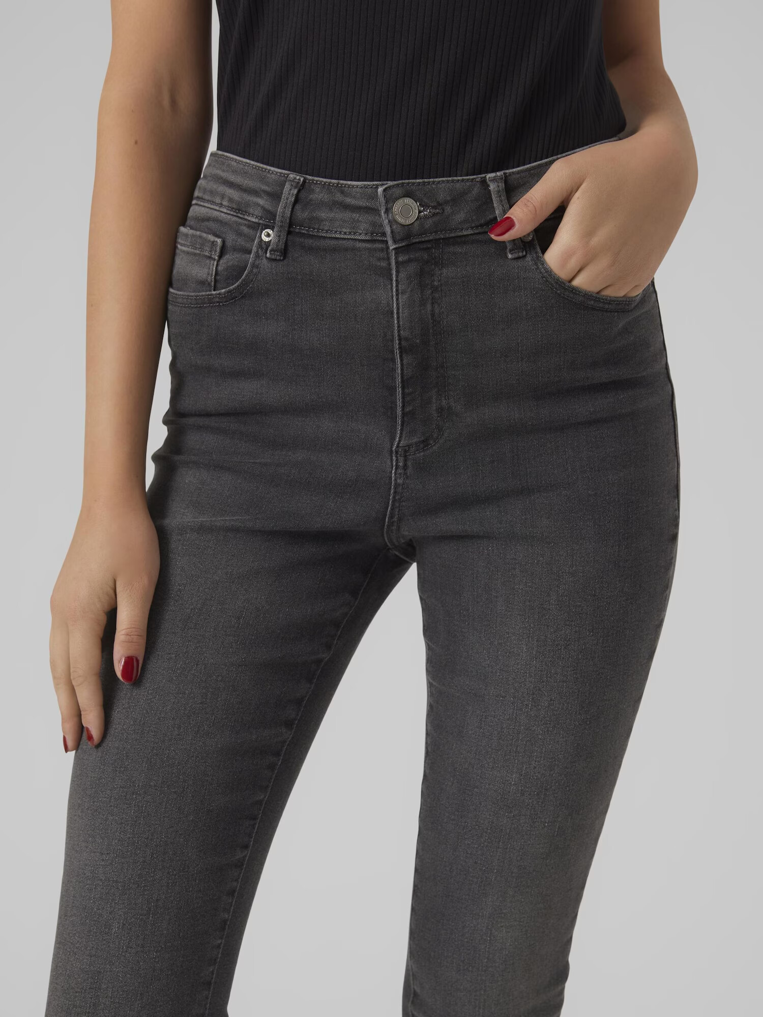 VERO MODA Jeans 'Sophia' gri denim - Pled.ro