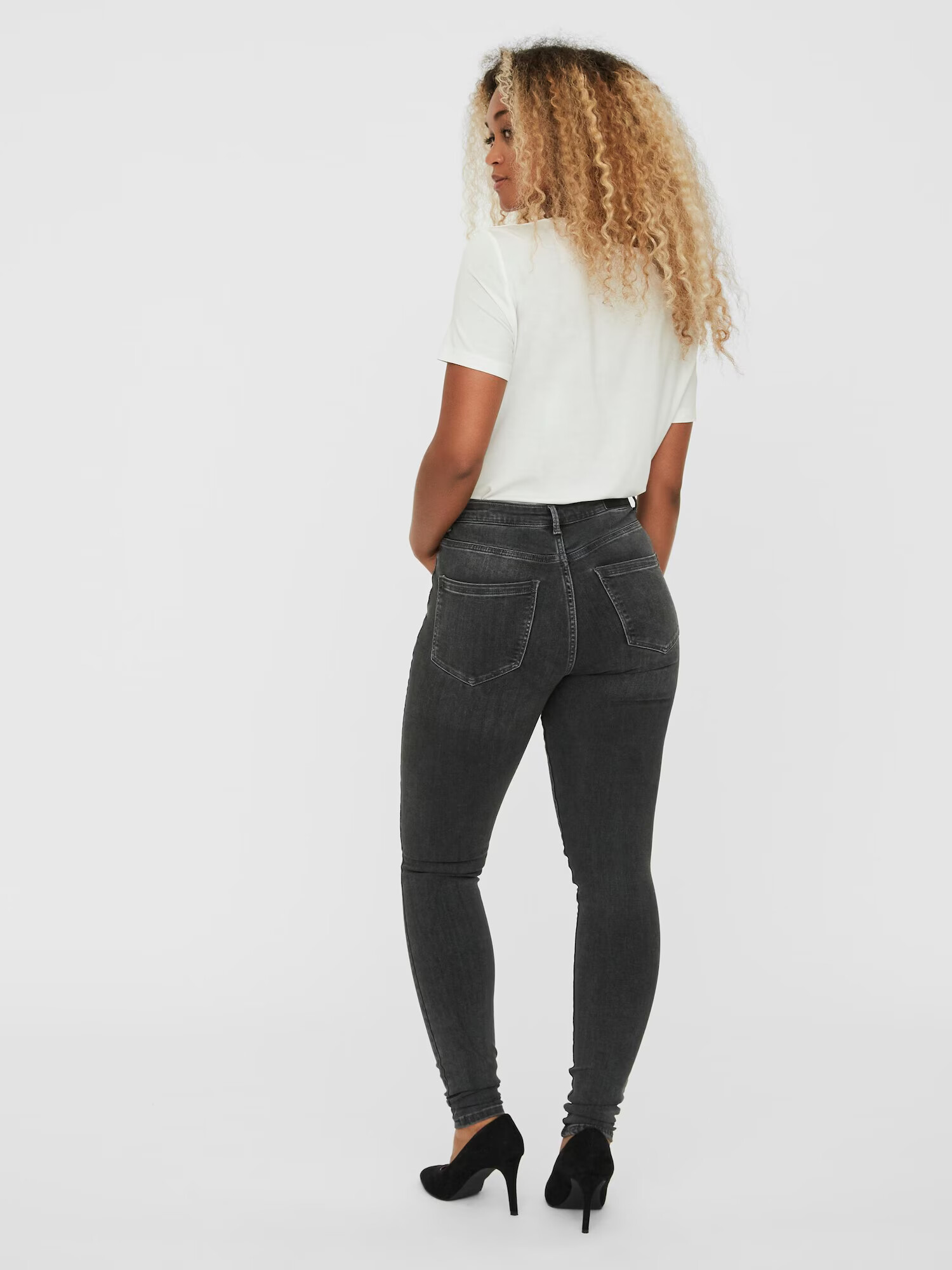 VERO MODA Jeans 'Sophia' gri denim - Pled.ro