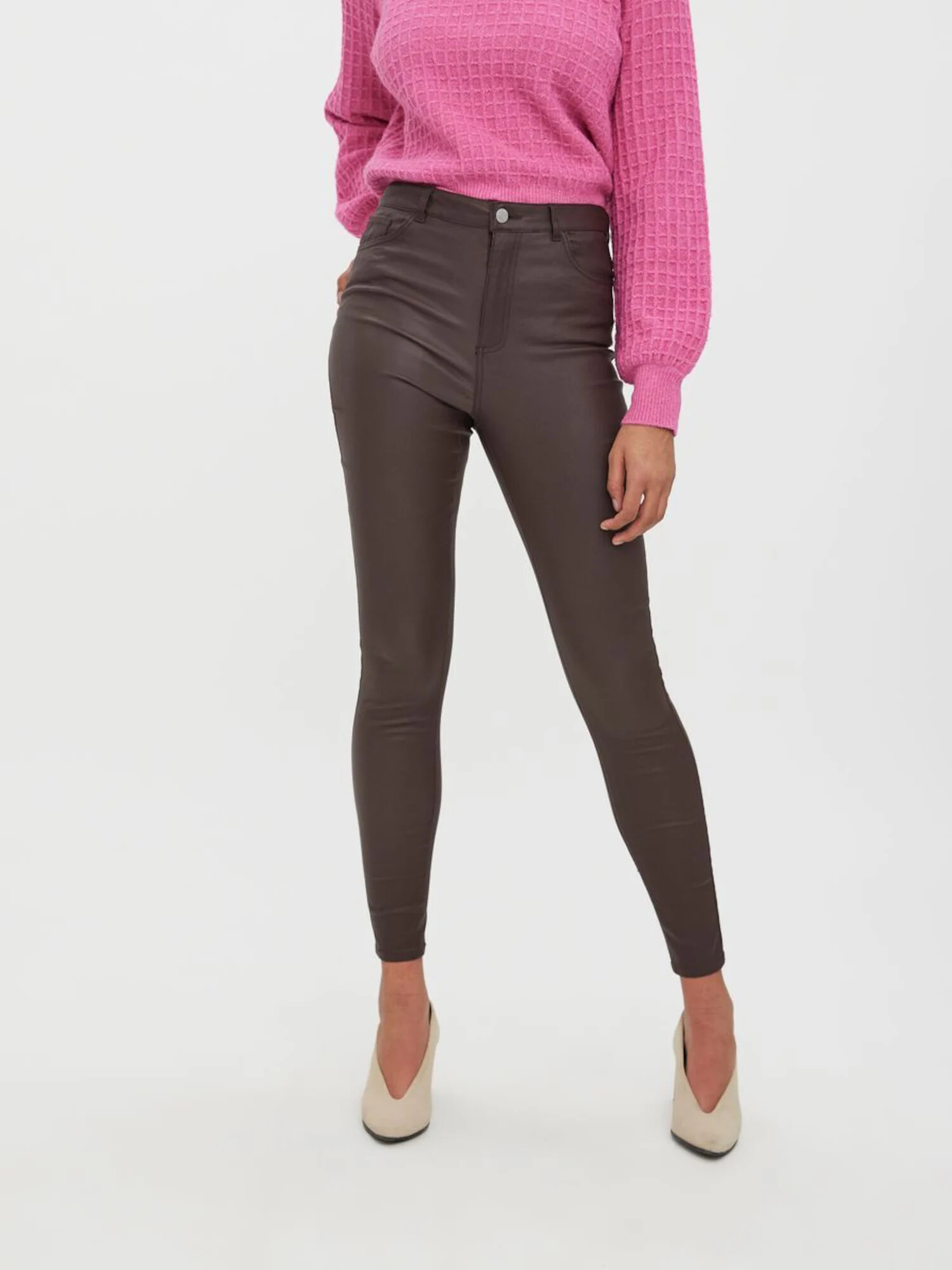 VERO MODA Jeans 'SOPHIA' maro - Pled.ro