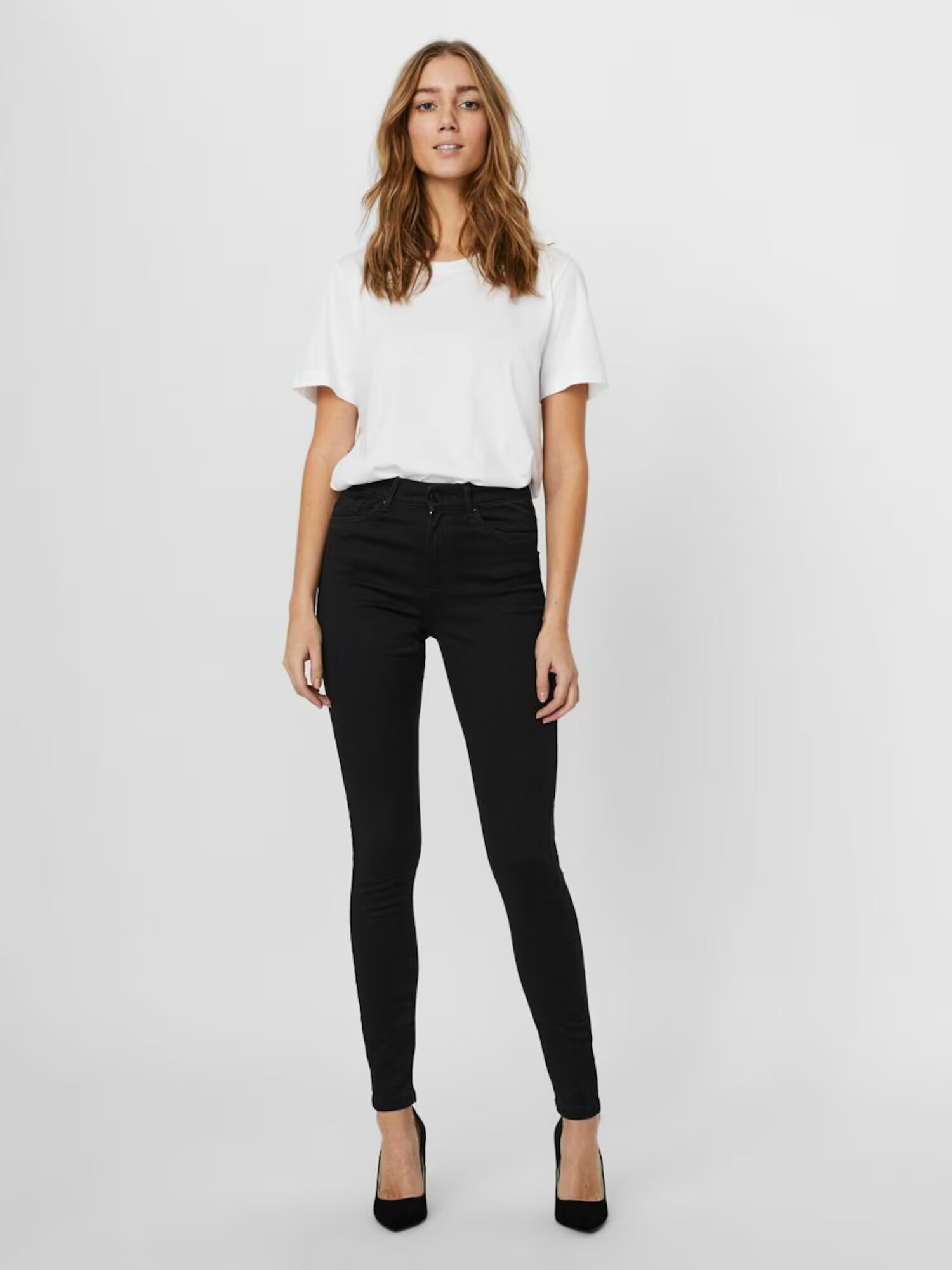 VERO MODA Jeans 'SOPHIA' negru - Pled.ro