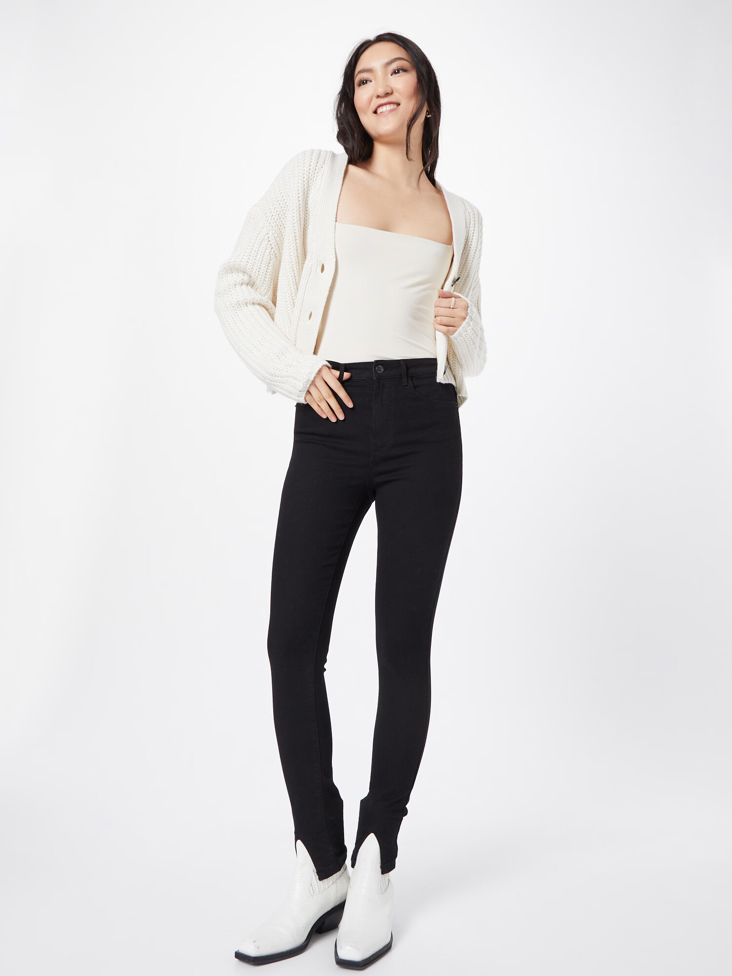 VERO MODA Jeans 'SOPHIA' negru - Pled.ro