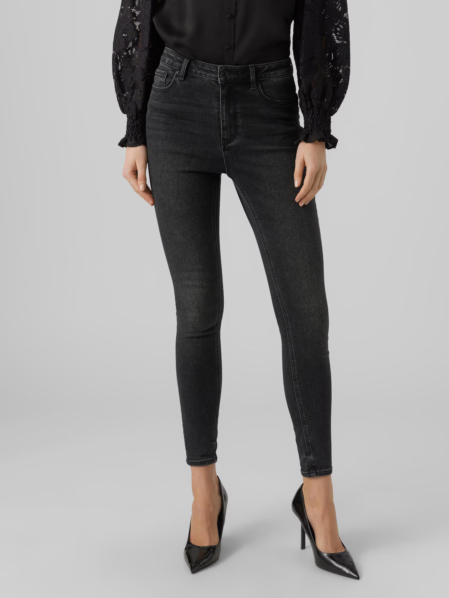 VERO MODA Jeans 'SOPHIA' negru denim - Pled.ro