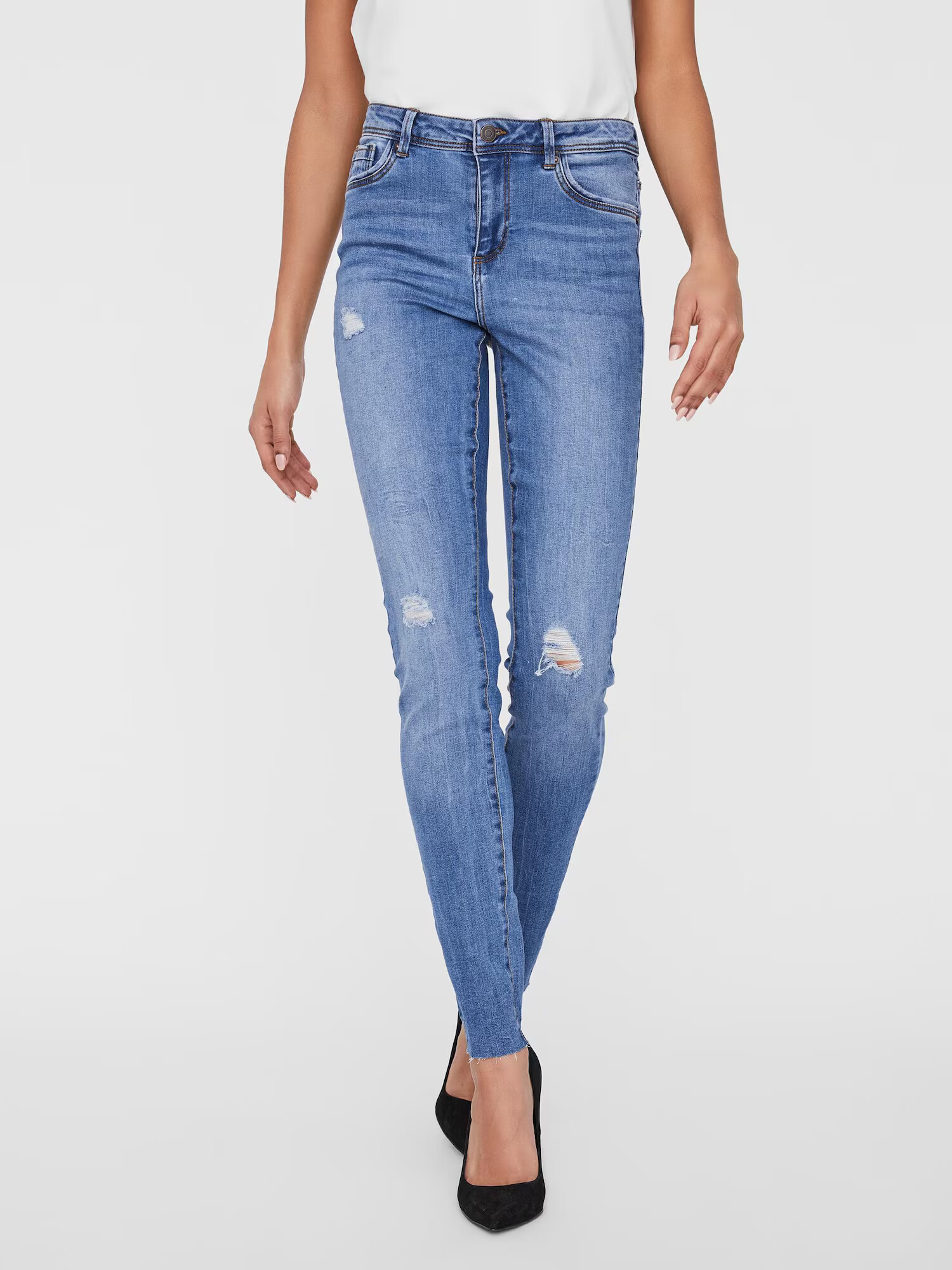 VERO MODA Jeans 'Tanya' albastru denim - Pled.ro