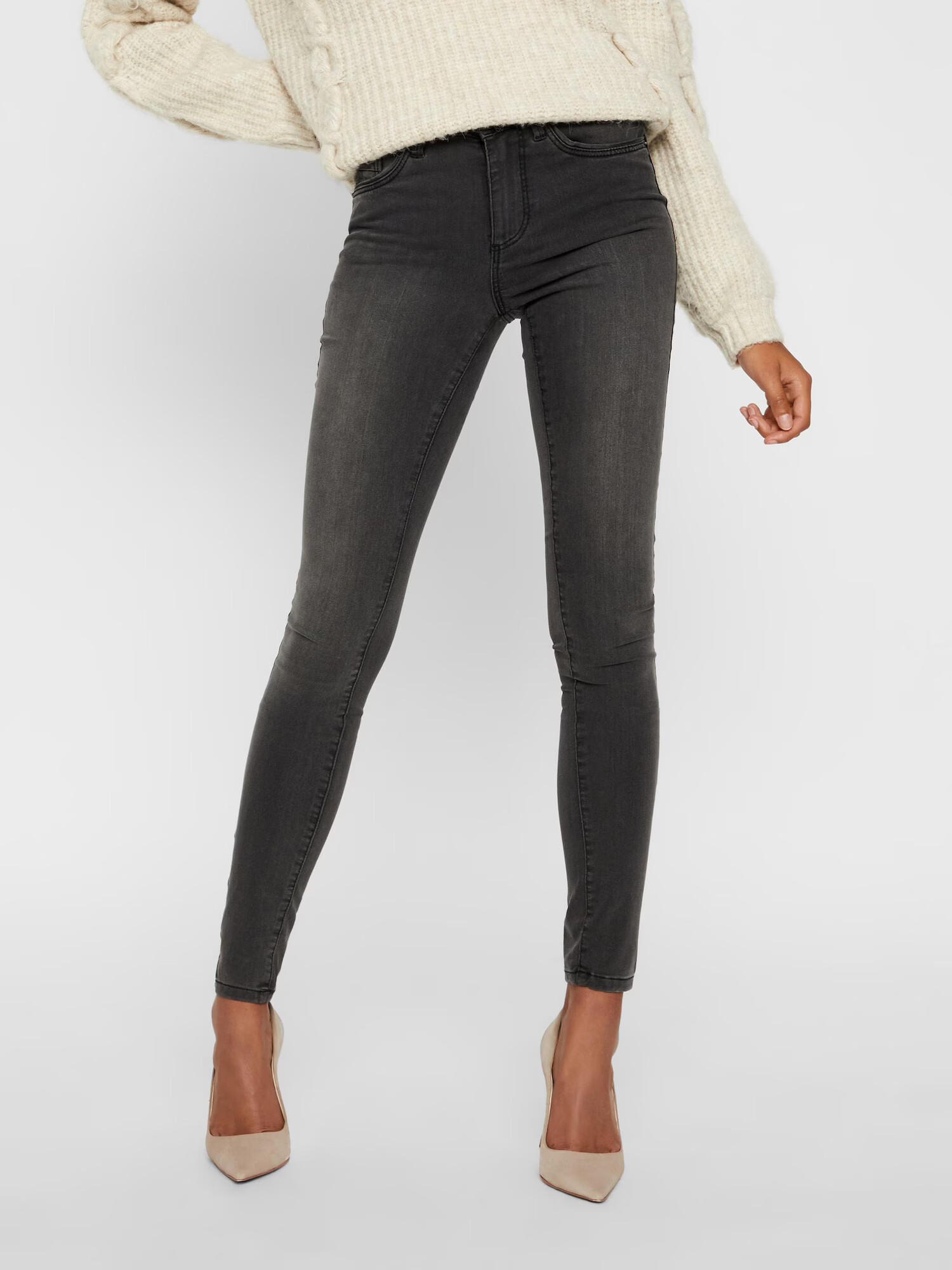 VERO MODA Jeans 'Tanya' gri denim - Pled.ro