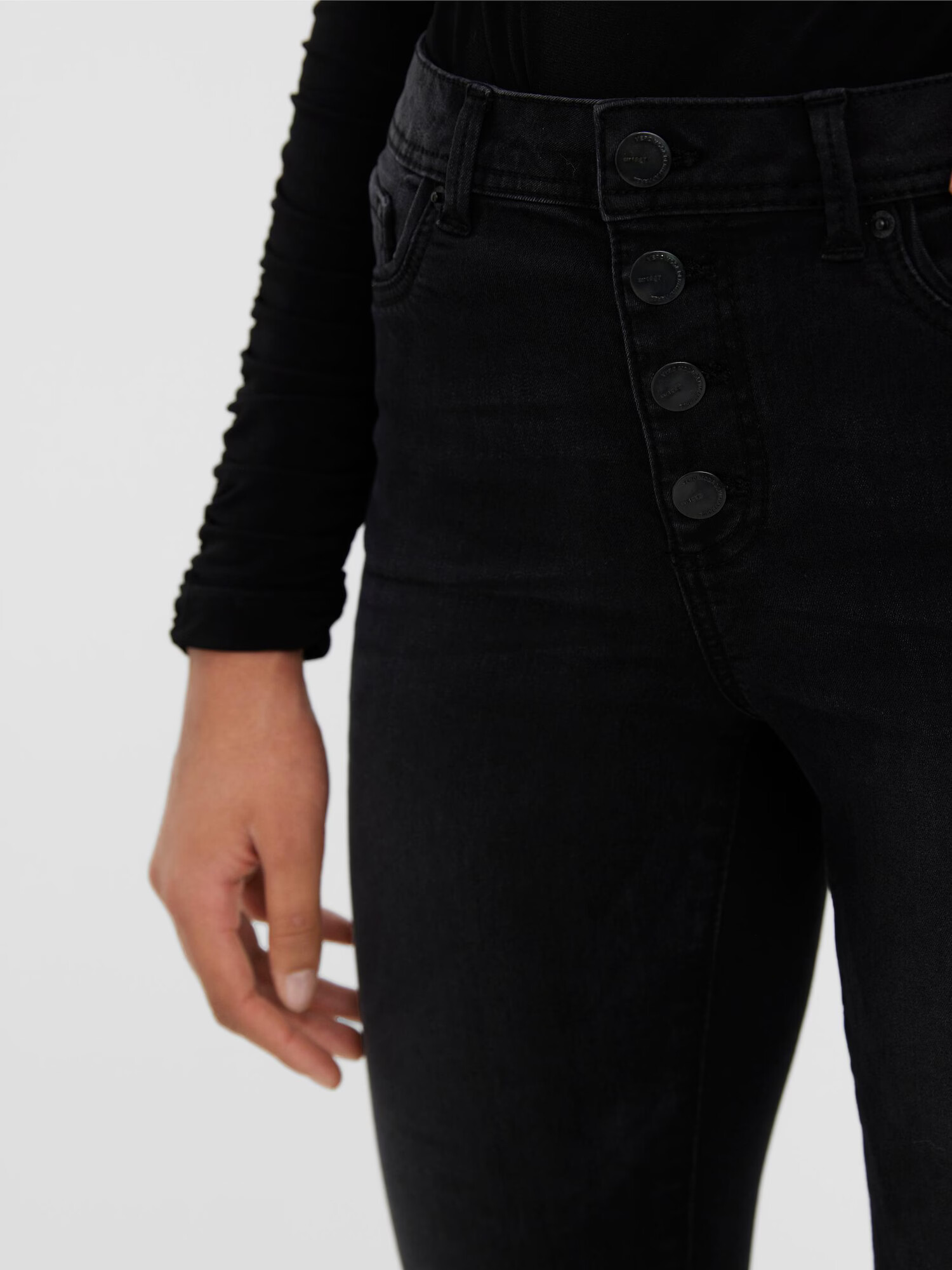 VERO MODA Jeans 'Tanya' negru denim - Pled.ro