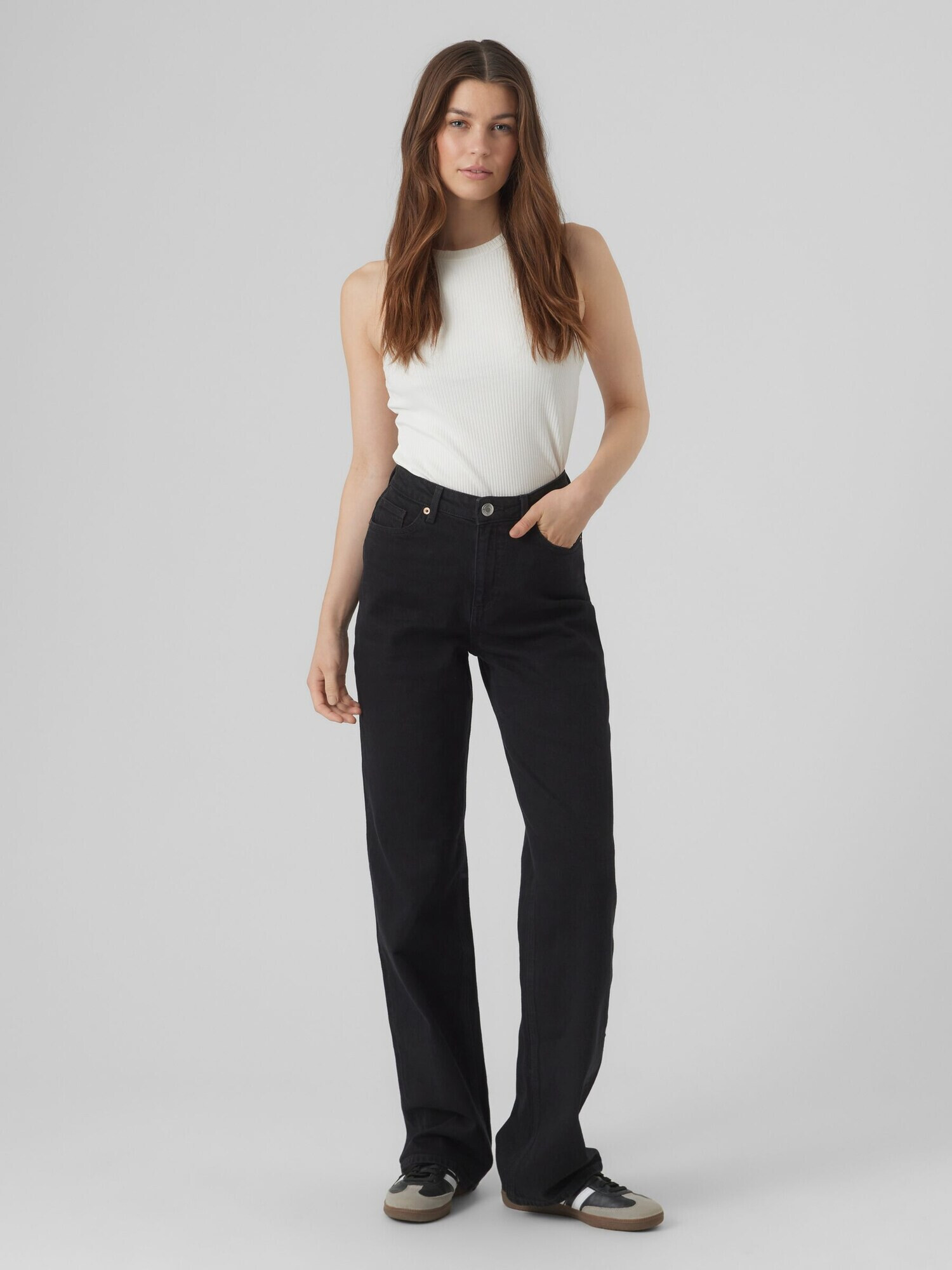 VERO MODA Jeans 'Tassa' negru - Pled.ro