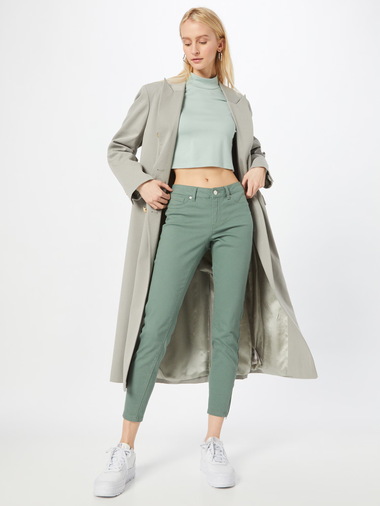 VERO MODA Jeans verde - Pled.ro