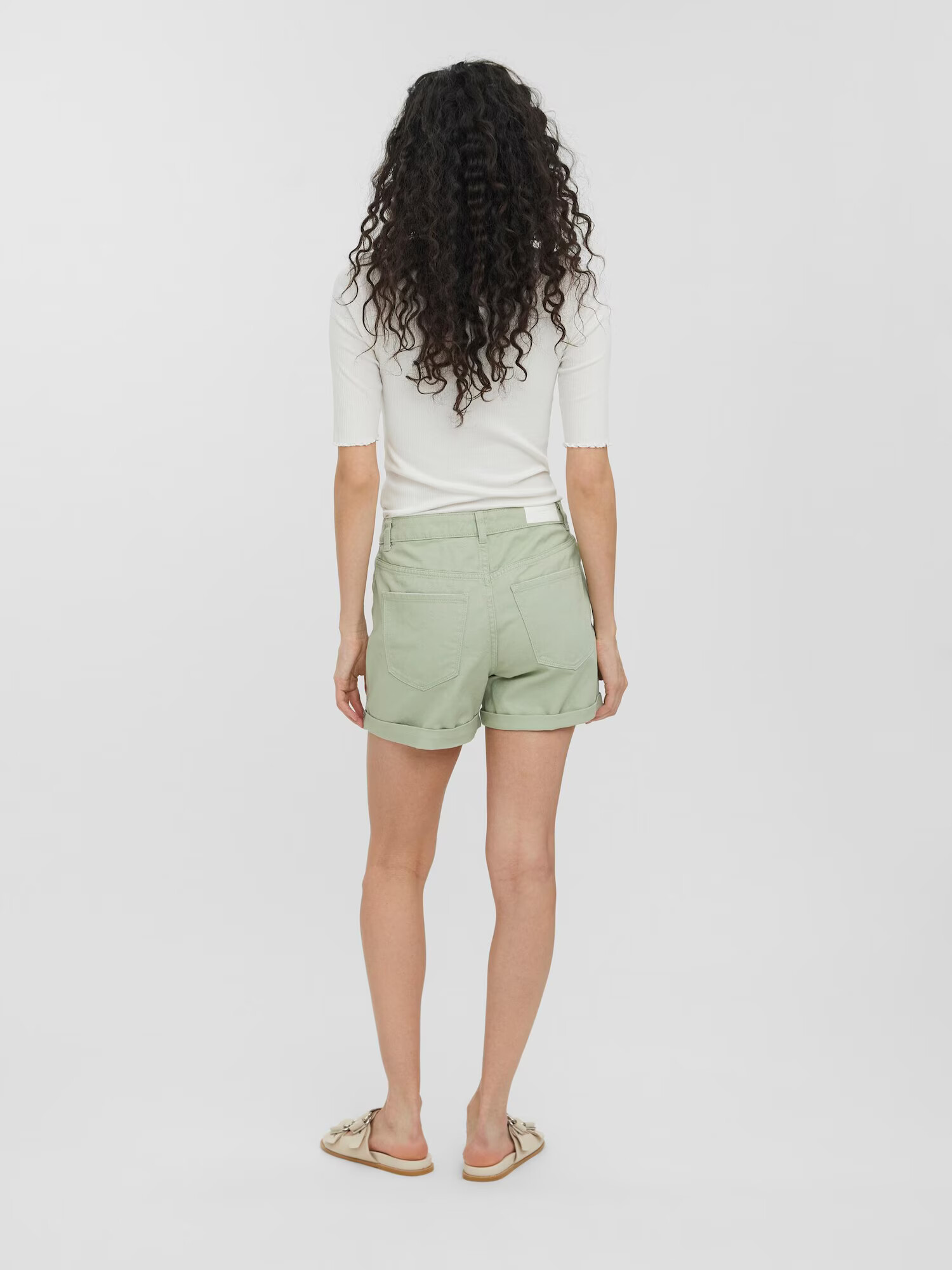 VERO MODA Jeans verde pastel - Pled.ro