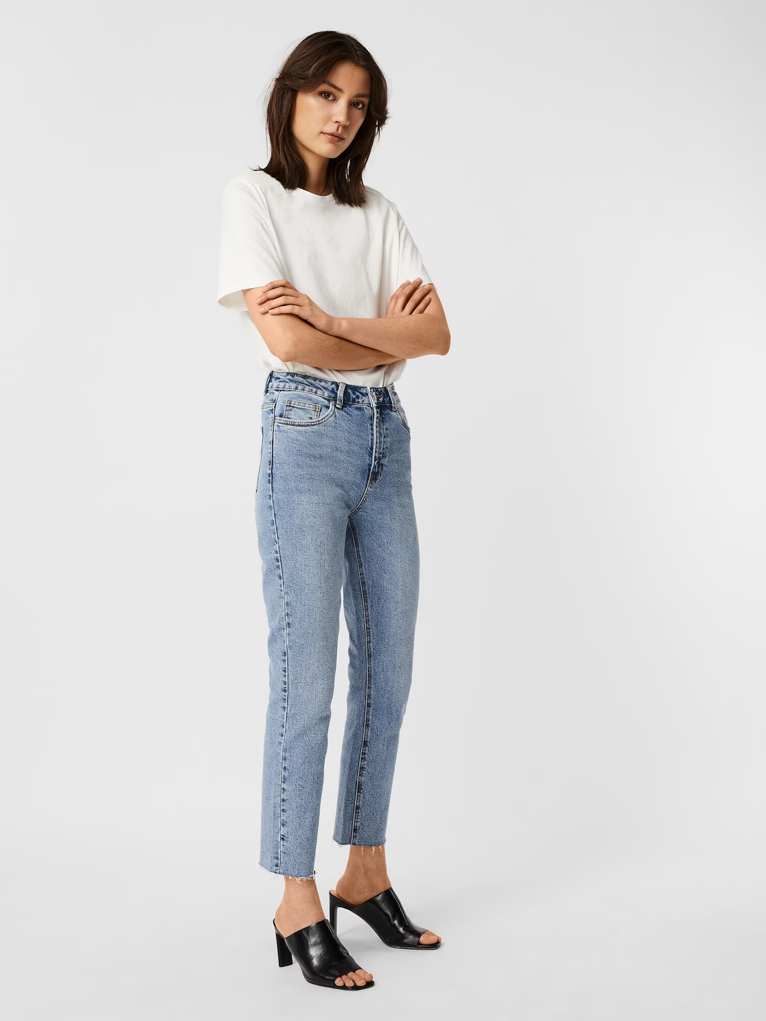 VERO MODA Jeans 'VMBRENDA' albastru denim - Pled.ro