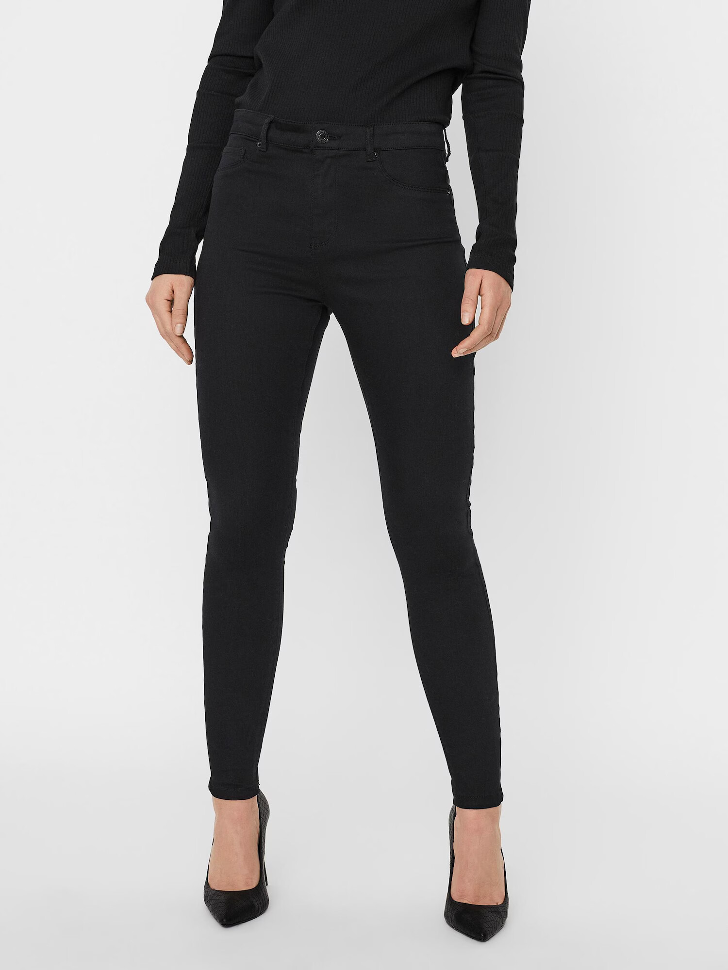 VERO MODA Jeans 'VMHOT SOPHIA' negru - Pled.ro