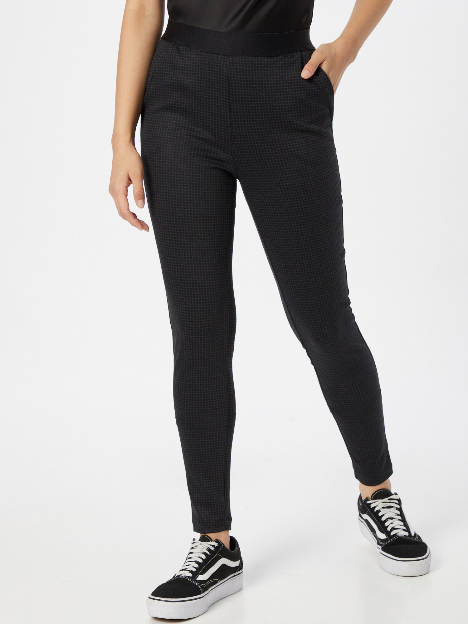 VERO MODA Leggings 'AIDY' gri închis / negru - Pled.ro