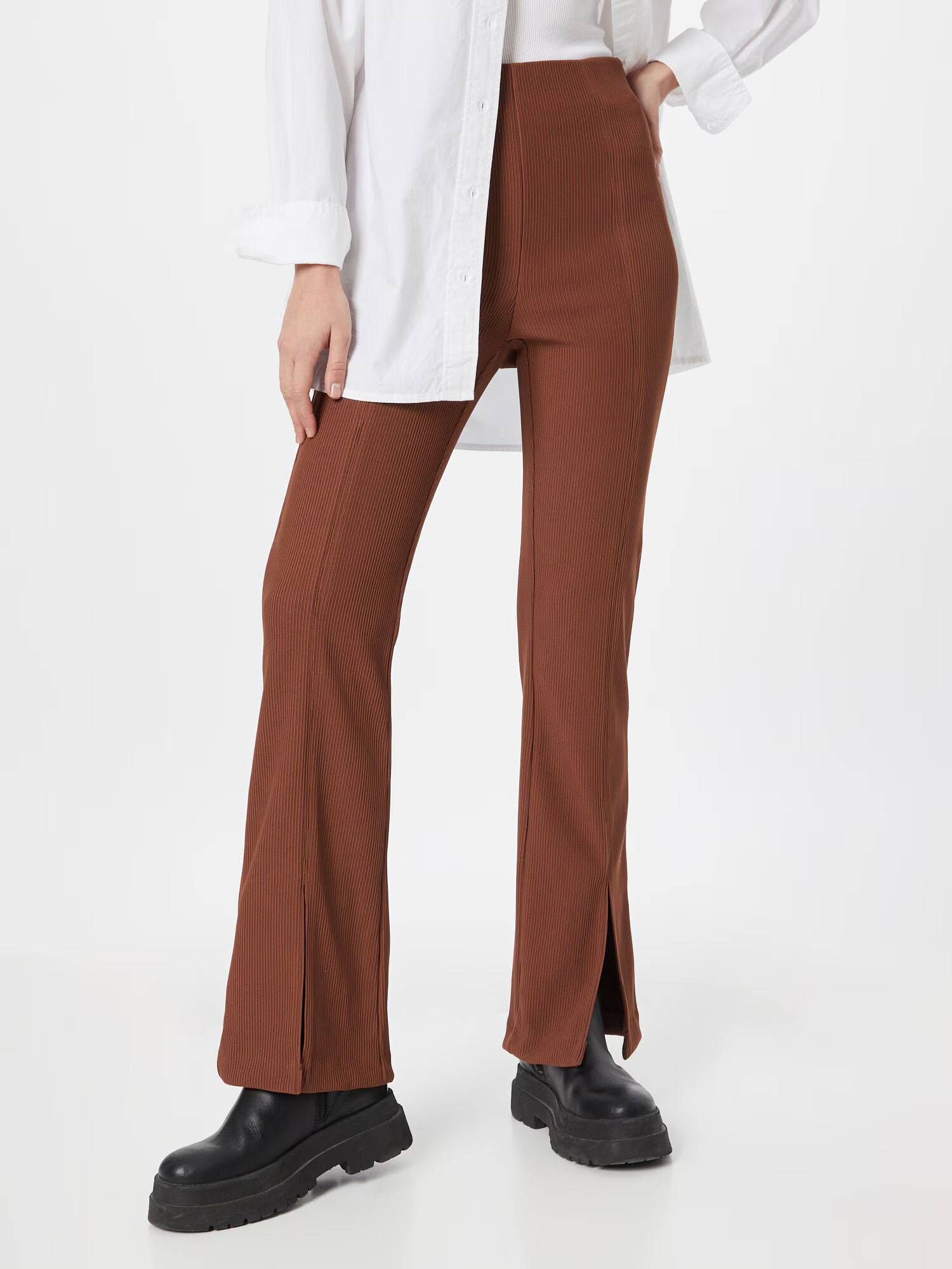 VERO MODA Leggings 'KLARA' maro ruginiu - Pled.ro