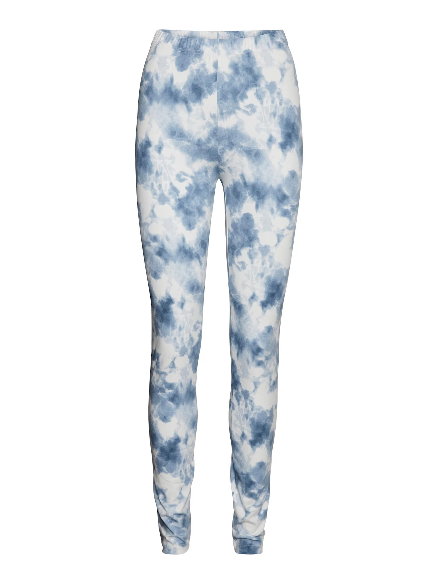 VERO MODA Leggings 'Maxi' albastru porumbel / alb - Pled.ro