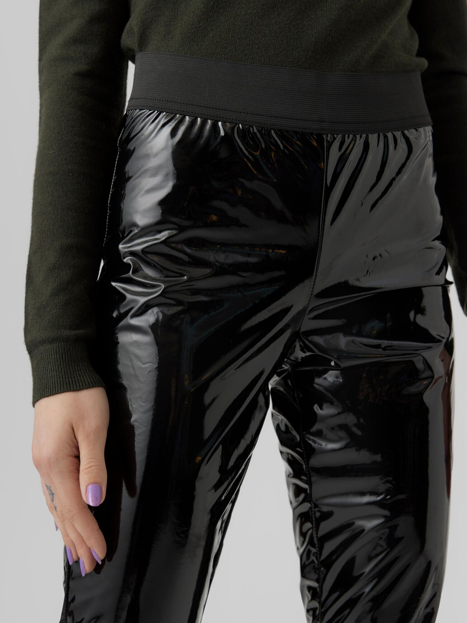 VERO MODA Leggings 'Storm' negru - Pled.ro