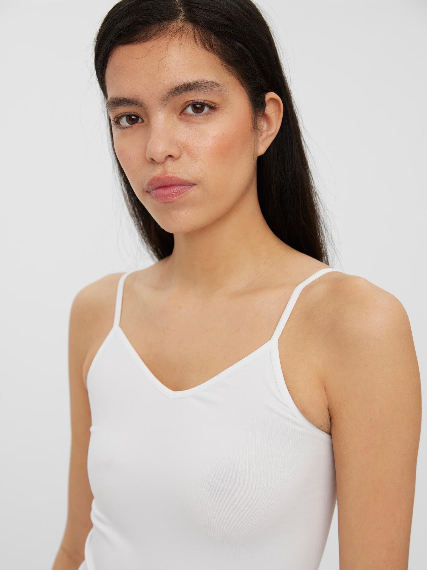 VERO MODA Top 'Jackie' alb - Pled.ro