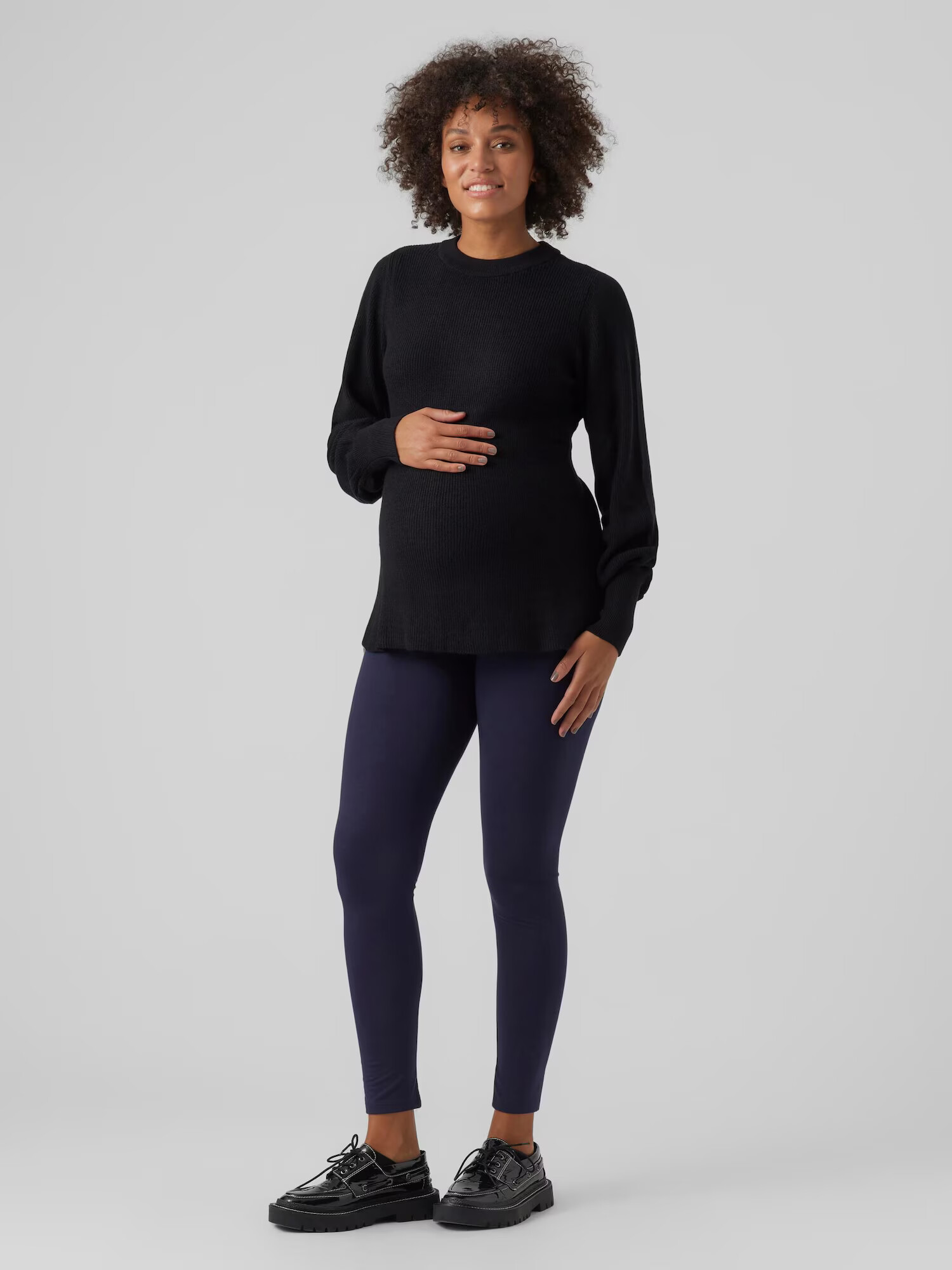 Vero Moda Maternity Pulover 'HOLLY' negru - Pled.ro