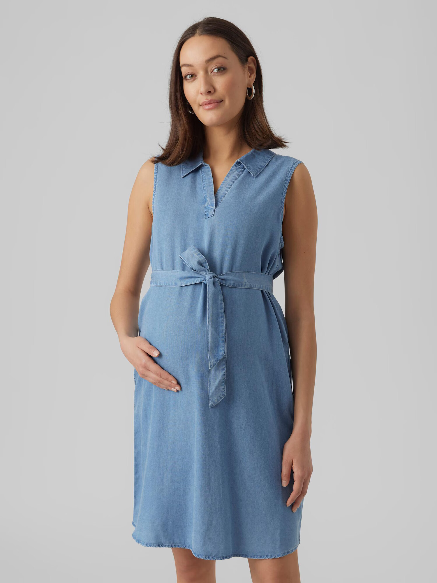 Vero Moda Maternity Rochie de vară 'Harper' azuriu - Pled.ro