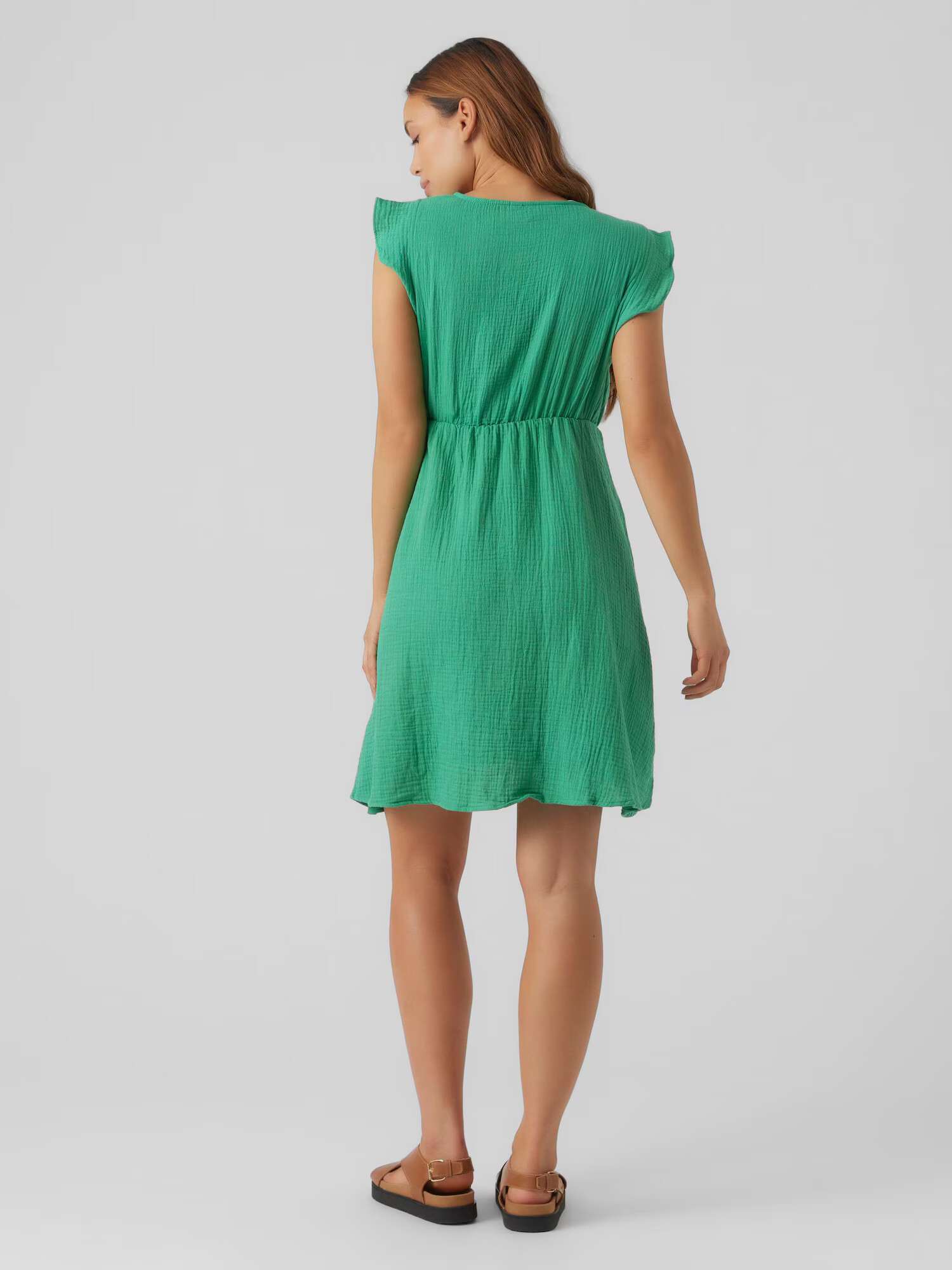 Vero Moda Maternity Rochie de vară 'NATALI' verde - Pled.ro