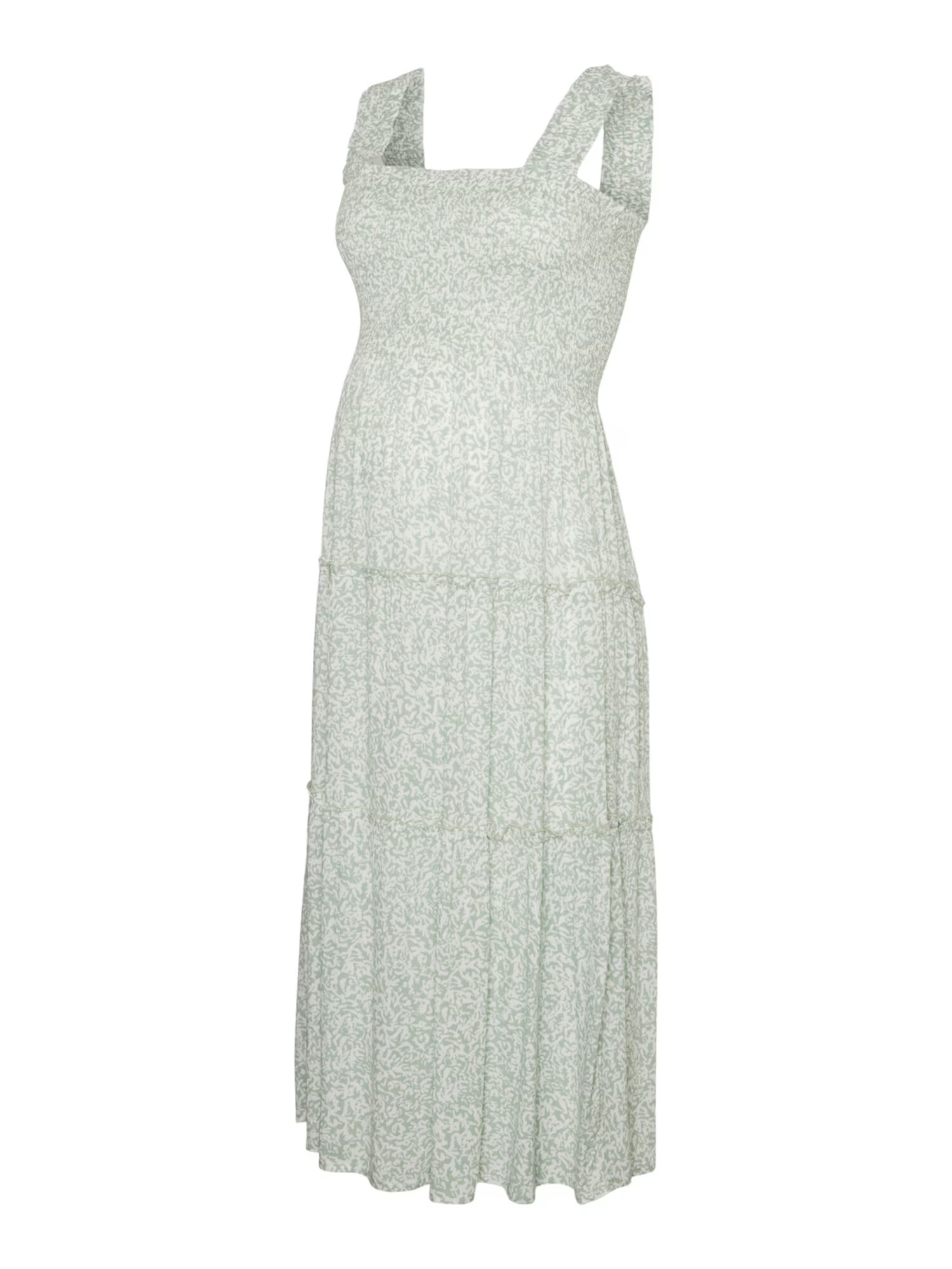 Vero Moda Maternity Rochie 'Jenny' gri piatră / verde pastel - Pled.ro