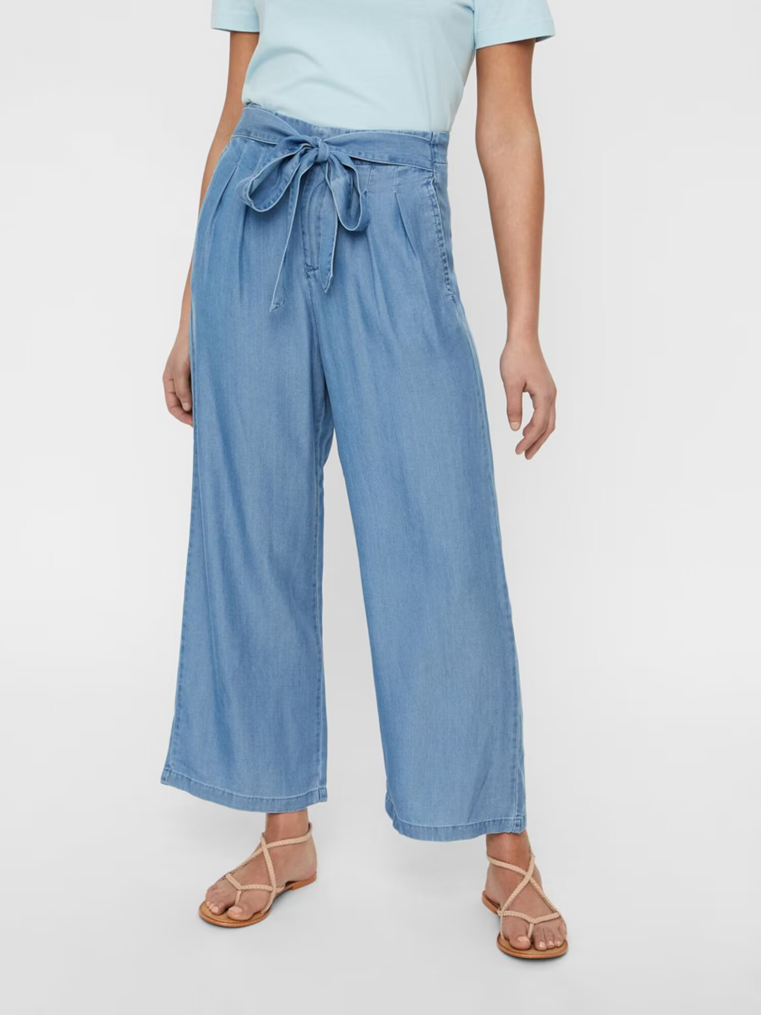 VERO MODA Pantaloni albastru - Pled.ro