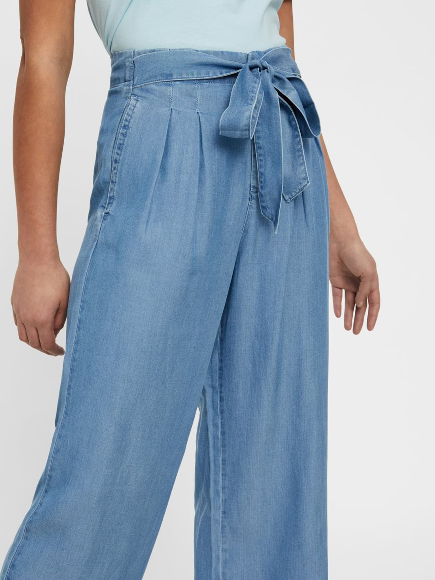 VERO MODA Pantaloni albastru - Pled.ro