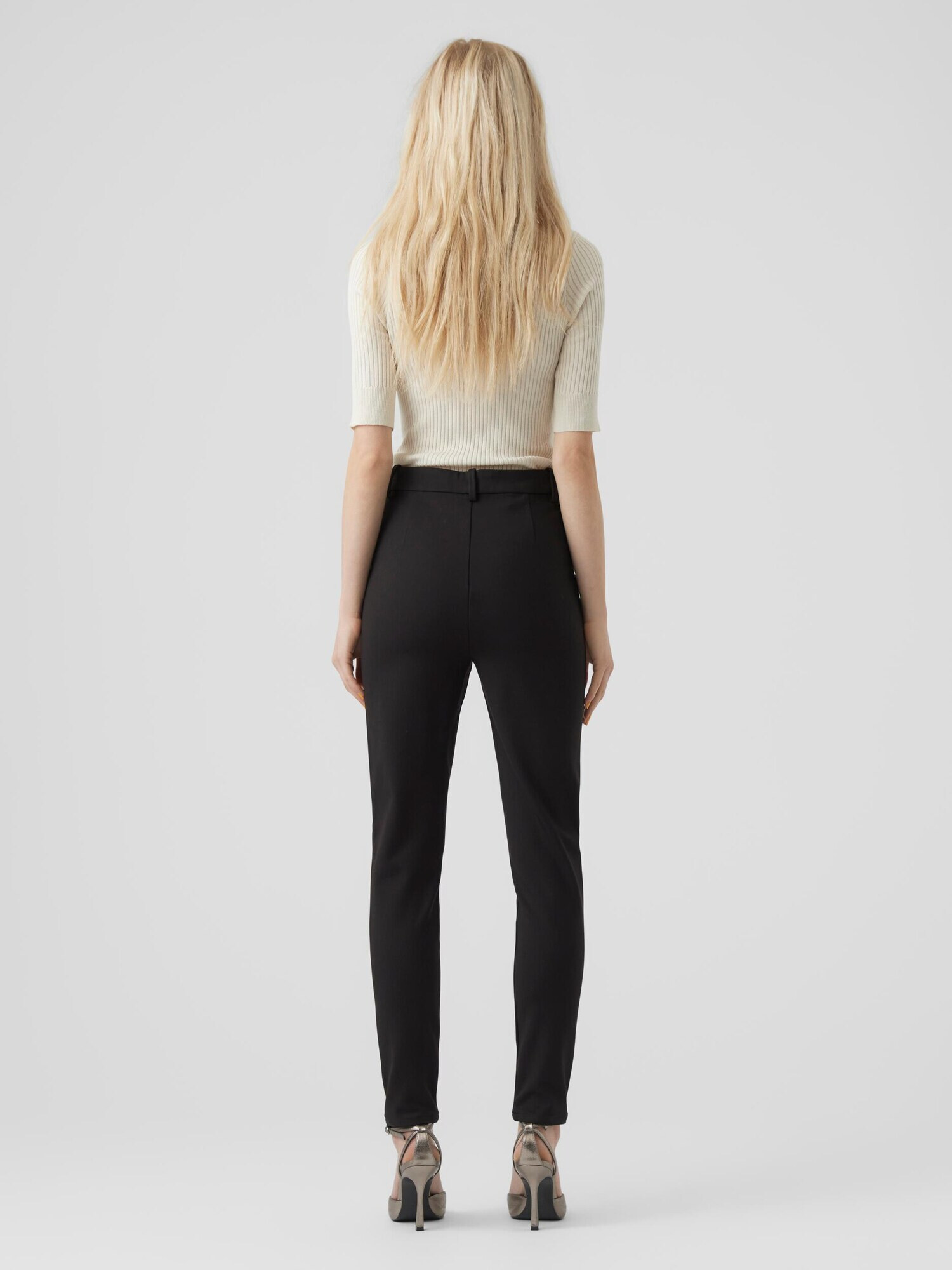 VERO MODA Pantaloni 'Augusta Thea' negru - Pled.ro