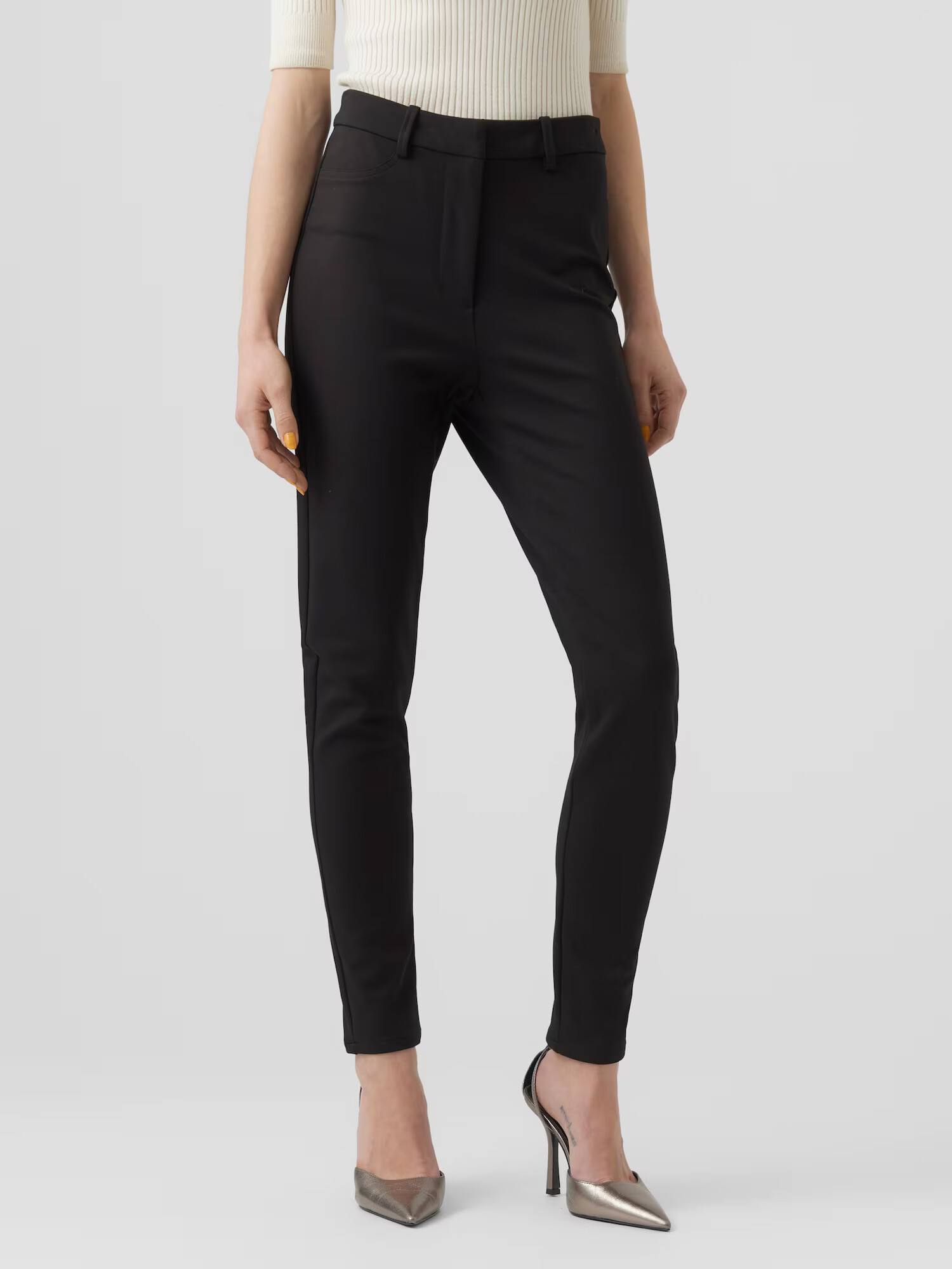 VERO MODA Pantaloni 'Augusta Thea' negru - Pled.ro